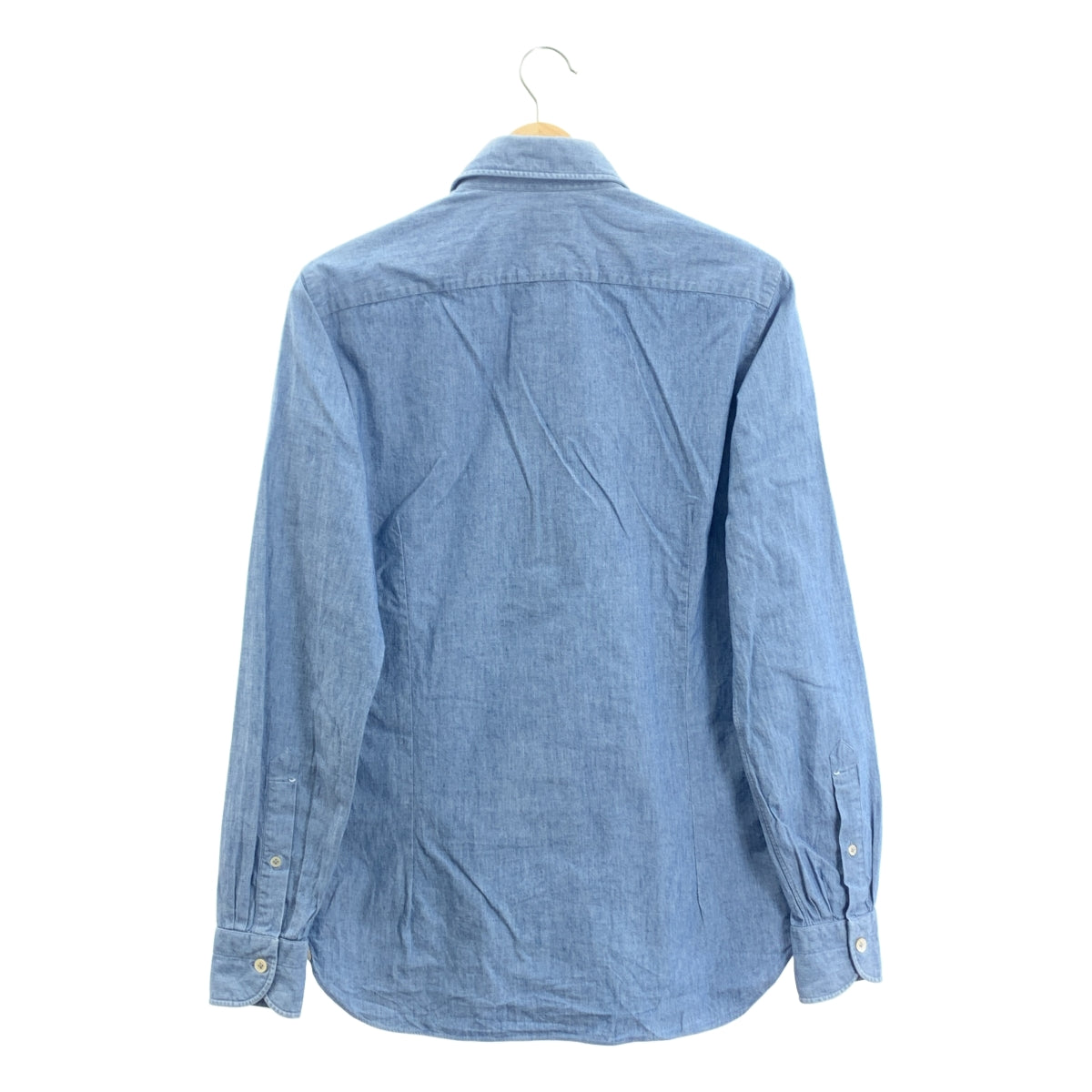 LUIGI BORRELLI / 루이지 보렐리 | 코튼 드레스 셔츠 | S | 블루 | 남성