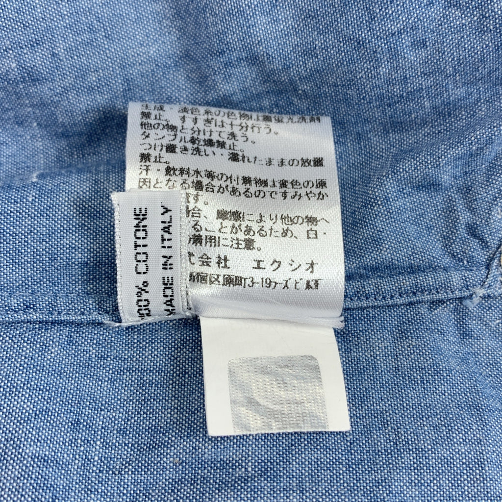 LUIGI BORRELLI / ルイジボレッリ | コットン ドレス シャツ | S |