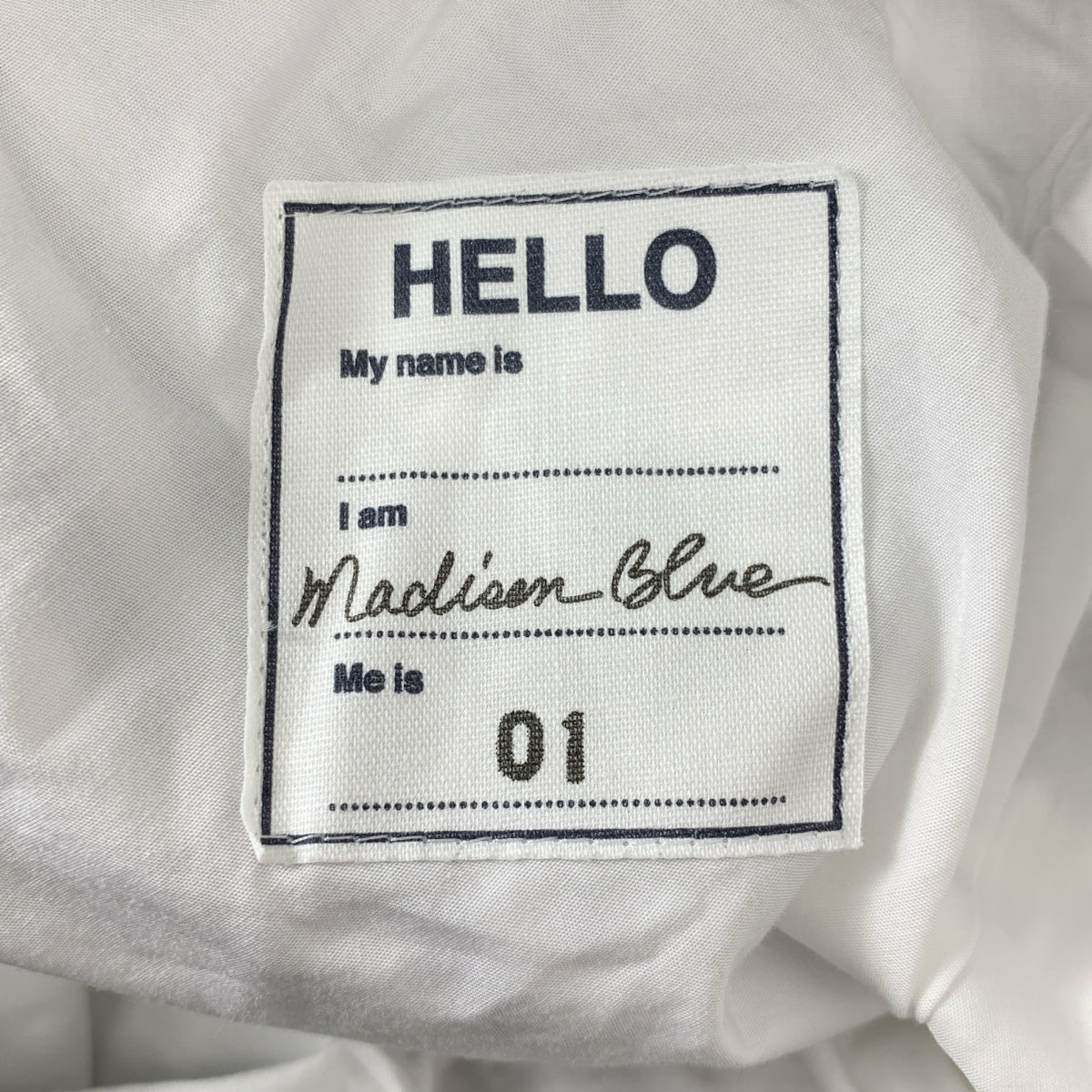 【미품】 MADISON BLUE / 매디슨 블루 | TUCK CIRCULAR SK GINGHAM / 깅엄 체크 택 서큘러 백 Zip 볼륨 스커트 / 안감 포함 | 01 (S) | 화이트 / 블랙 | 여성