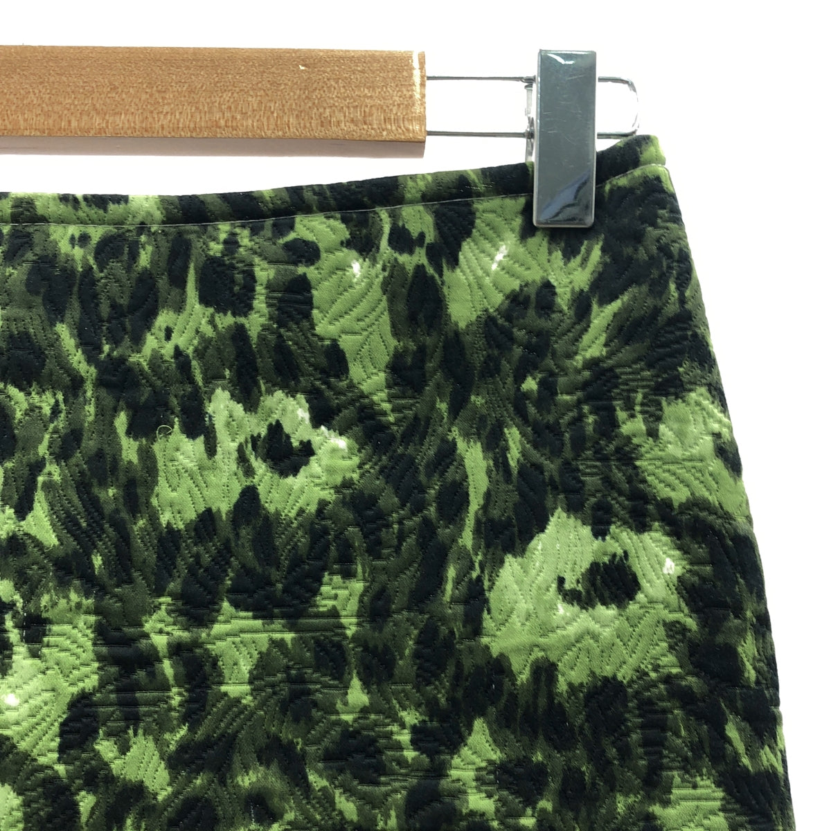 MARNI / マルニ | ジャガード カモフラージュ スカート | 38 | グリーン | レディース