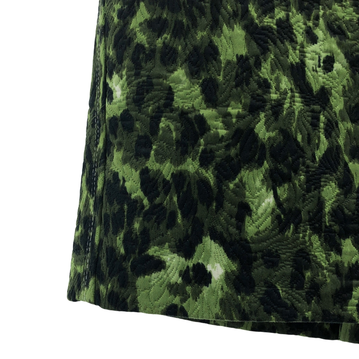 MARNI / マルニ | ジャガード カモフラージュ スカート | 38 | グリーン | レディース