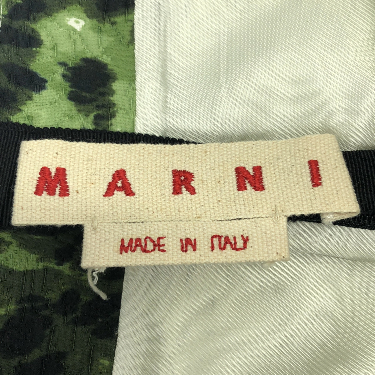 MARNI / マルニ | ジャガード カモフラージュ スカート | 38 | グリーン | レディース