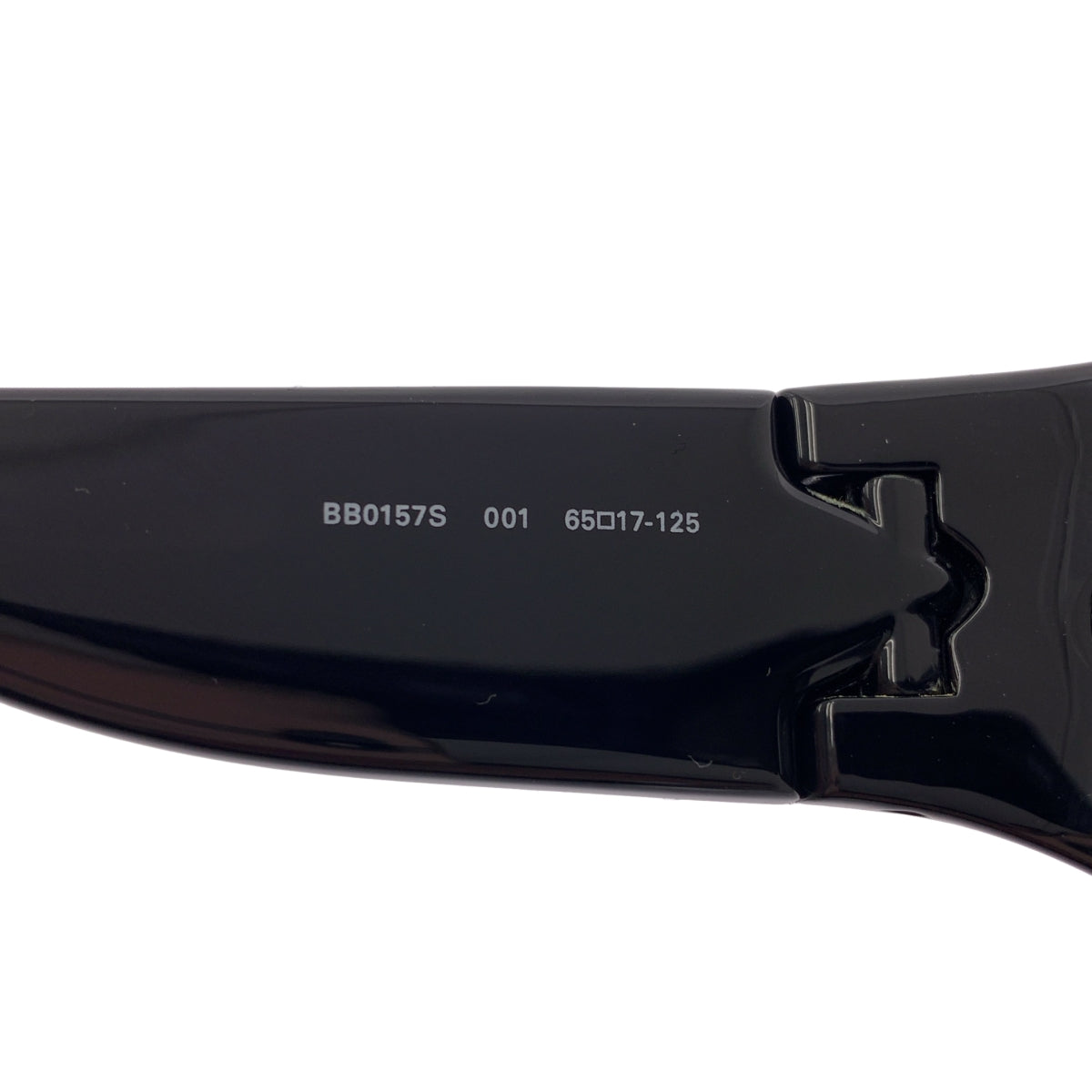 【美品】  BALENCIAGA / バレンシアガ | BB0157S SWIFT OVAL サングラス | 65□17-125 | ブラック