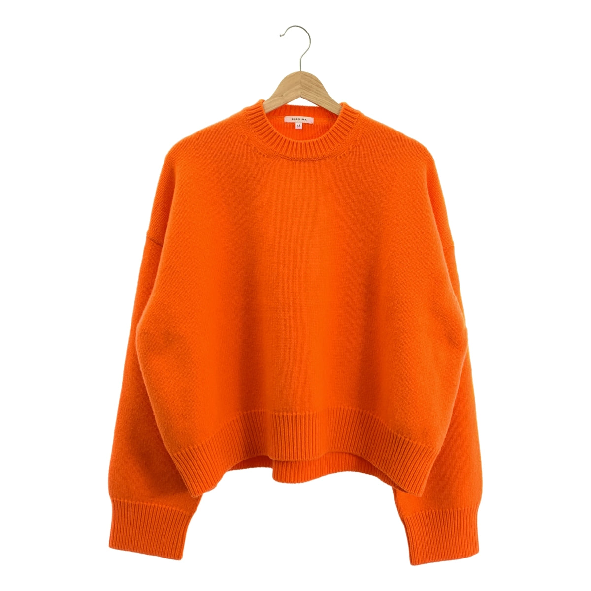 BLAMINK / ブラミンク | ウール カシミア 5G クルーネック プルオーバー ニット | 38 | レディース