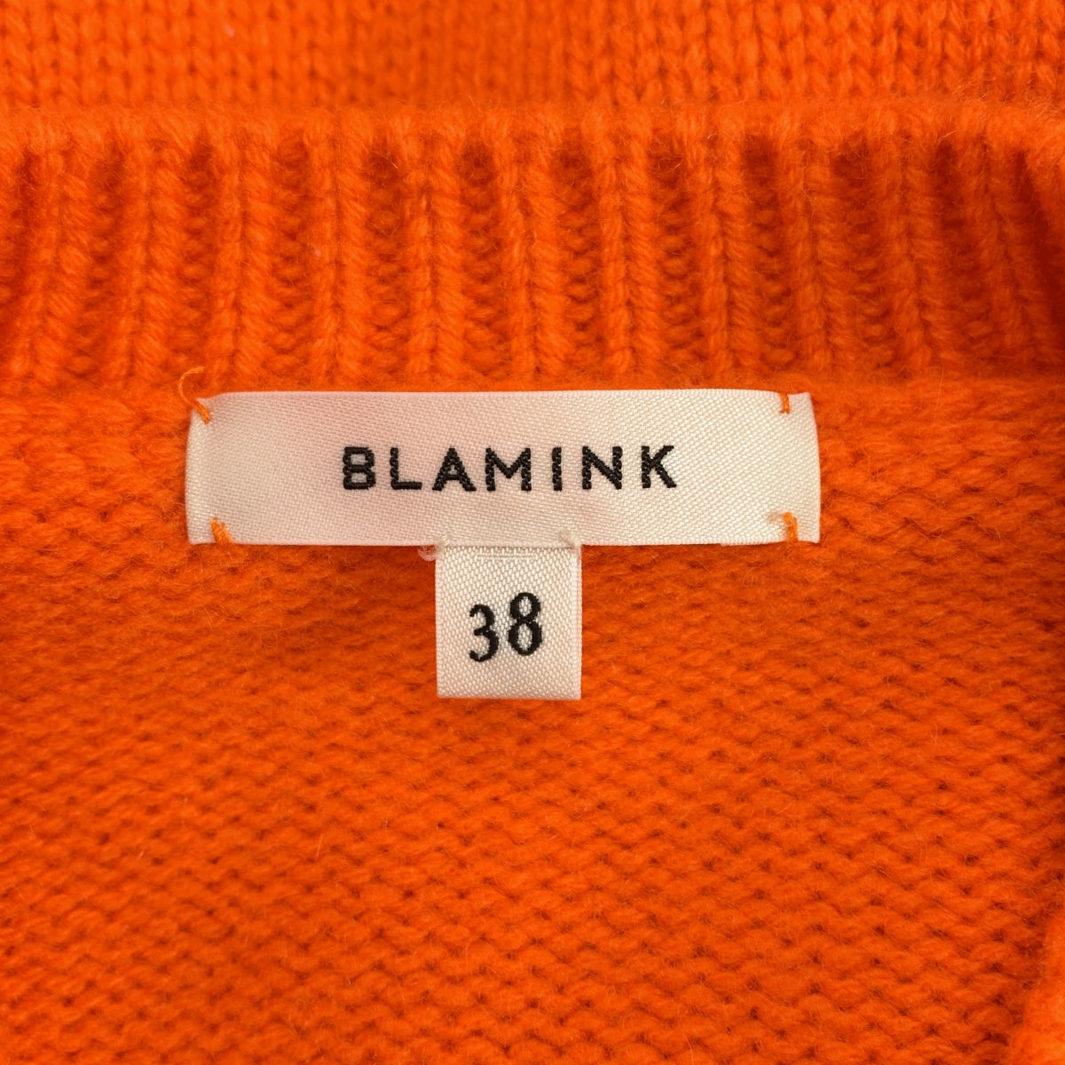 BLAMINK / ブラミンク | ウール カシミア 5G クルーネック プルオーバー ニット | 38 | レディース