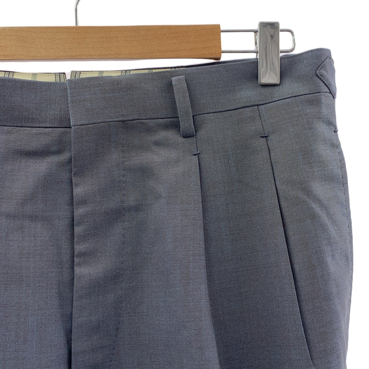 【新品】  MAATEE&SONS / マーティー&サンズ | 2025SS | SHIRAHAMA シラハマ ウール スラックス | 3 | 怪しい深いBULE | メンズ