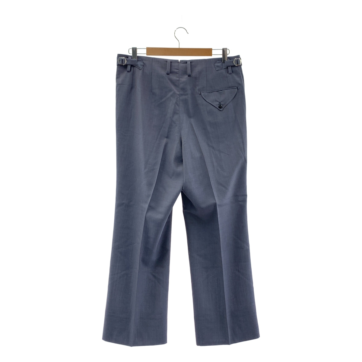 【新品】  MAATEE&SONS / マーティー&サンズ | 2025SS | SHIRAHAMA シラハマ ウール スラックス | 3 | 怪しい深いBULE | メンズ