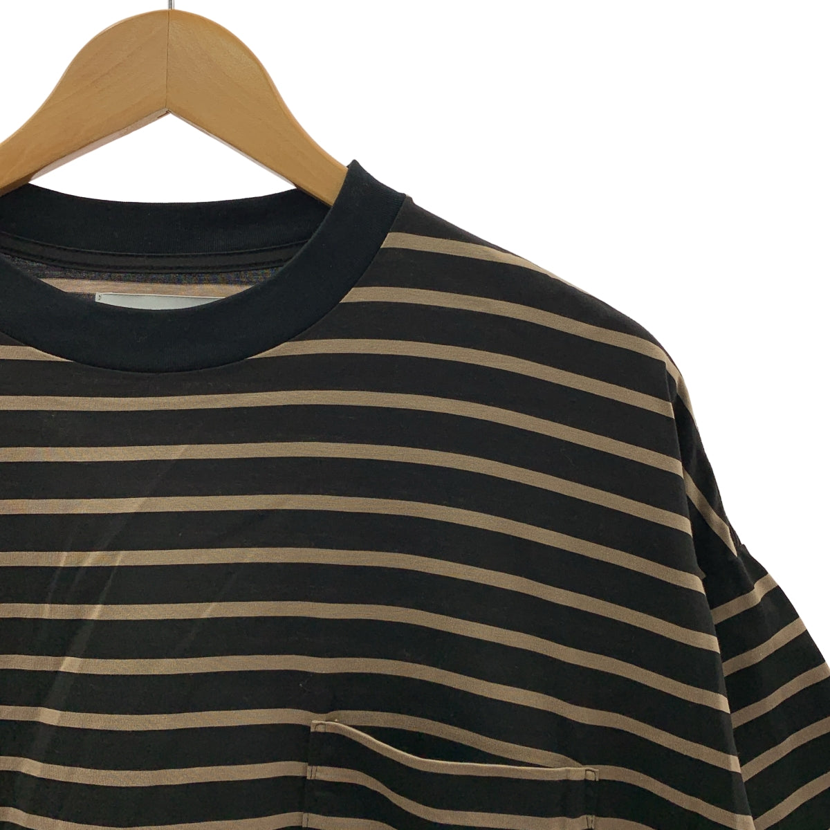 marka / マーカ | BORDER TEE COMPACT天竺 コットン オーバーサイズ ボーダーTシャツ | 2 | メンズ