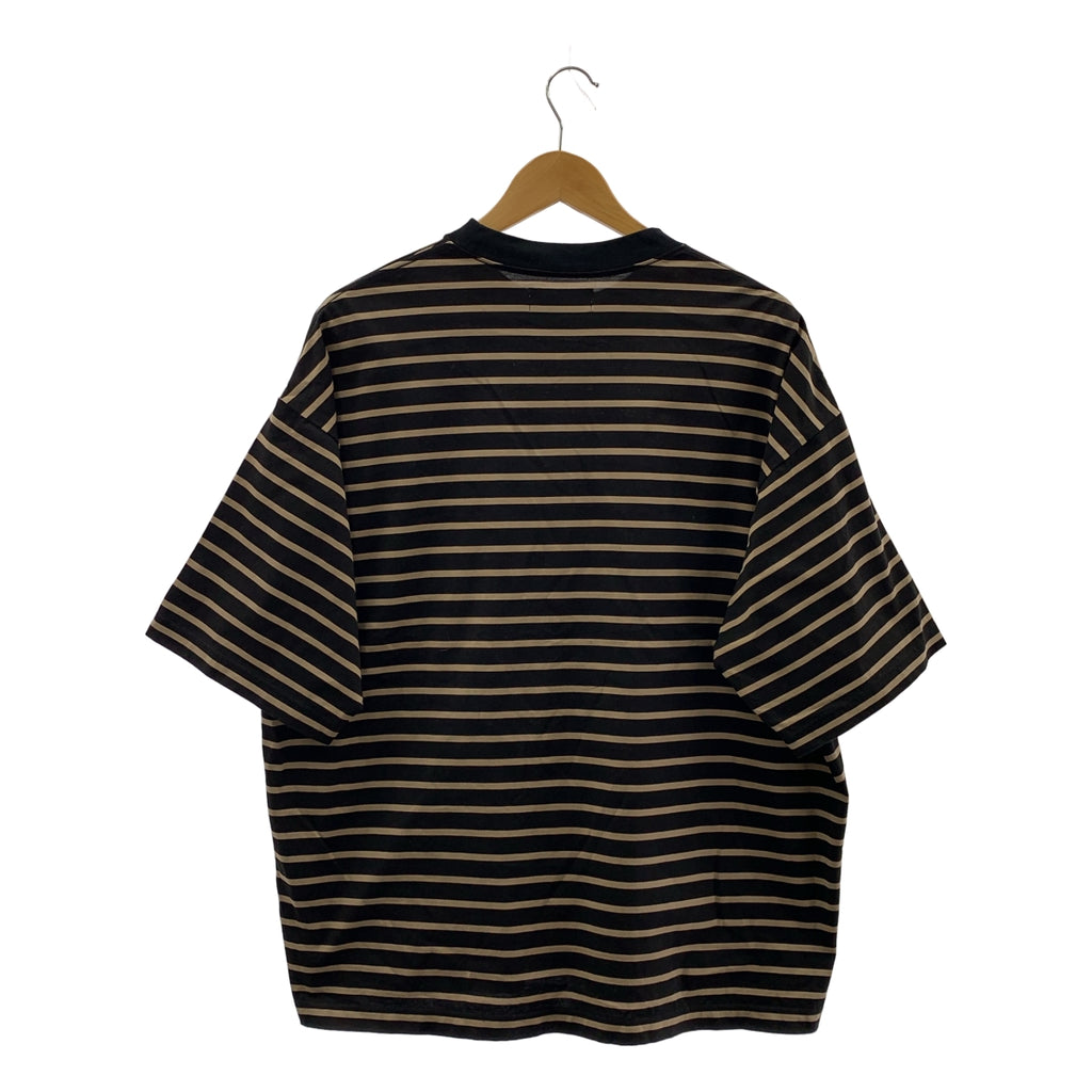 marka | BORDER TEE COMPACT 純棉針織超大條紋T卹 | 2號 | 男款