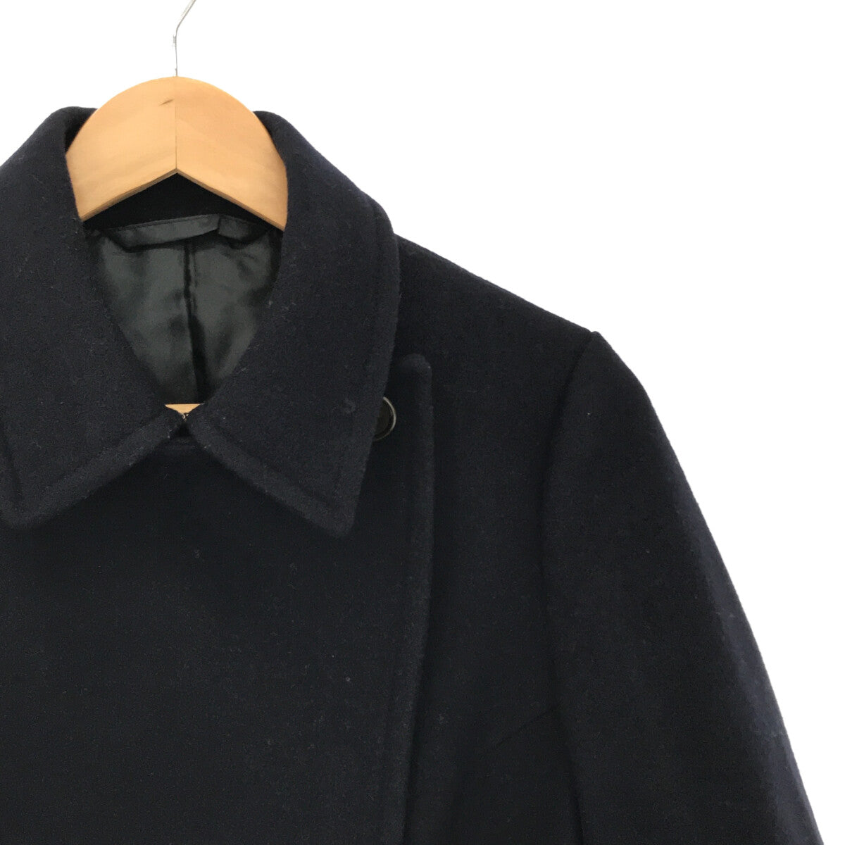 [Good Condition] foufou | 2020 | melton double coat | 0 | Navy | Women's