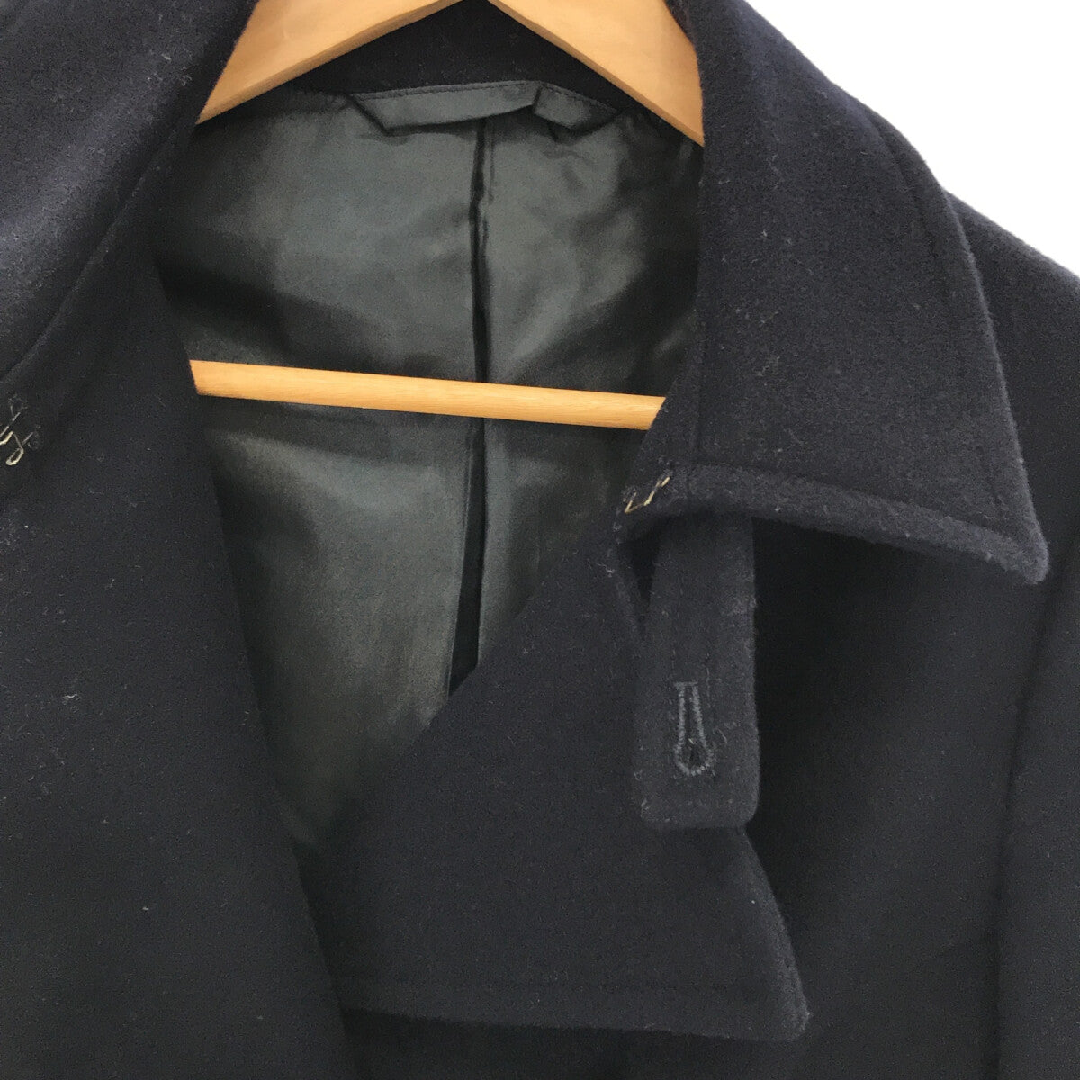 [Good Condition] foufou | 2020 | melton double coat | 0 | Navy | Women's