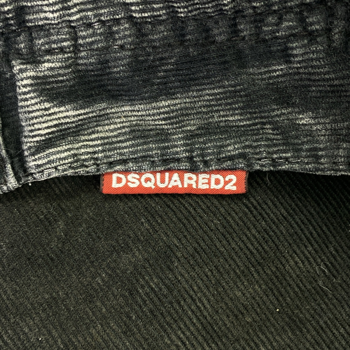 DSQUARED2 / ディースクエアード | NERO コーデュロイ パンツ | 48 | ブラック | メンズ