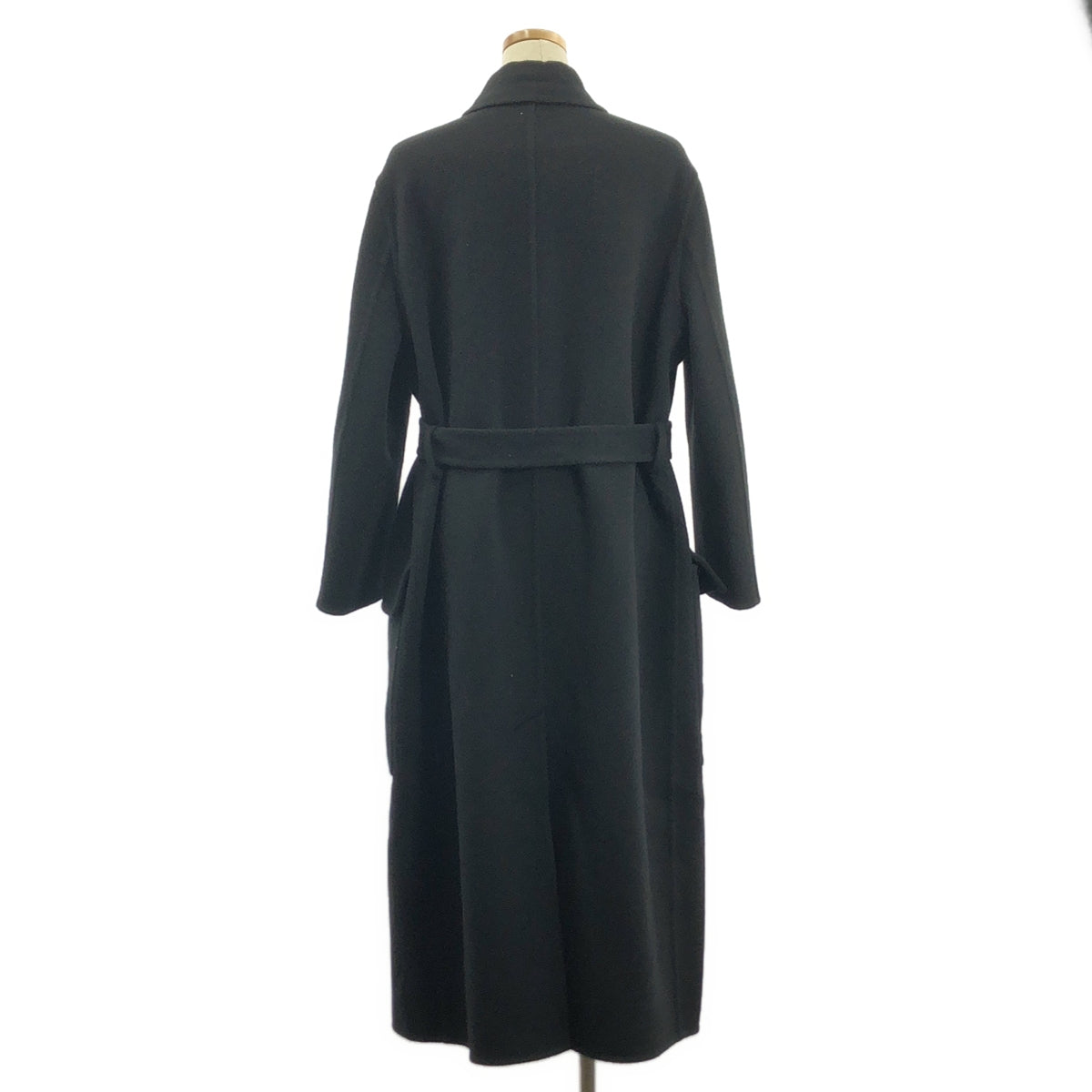 [新品] 愛馬仕 | 羊絨雙面風衣 | 34碼 | 黑色 | 女款