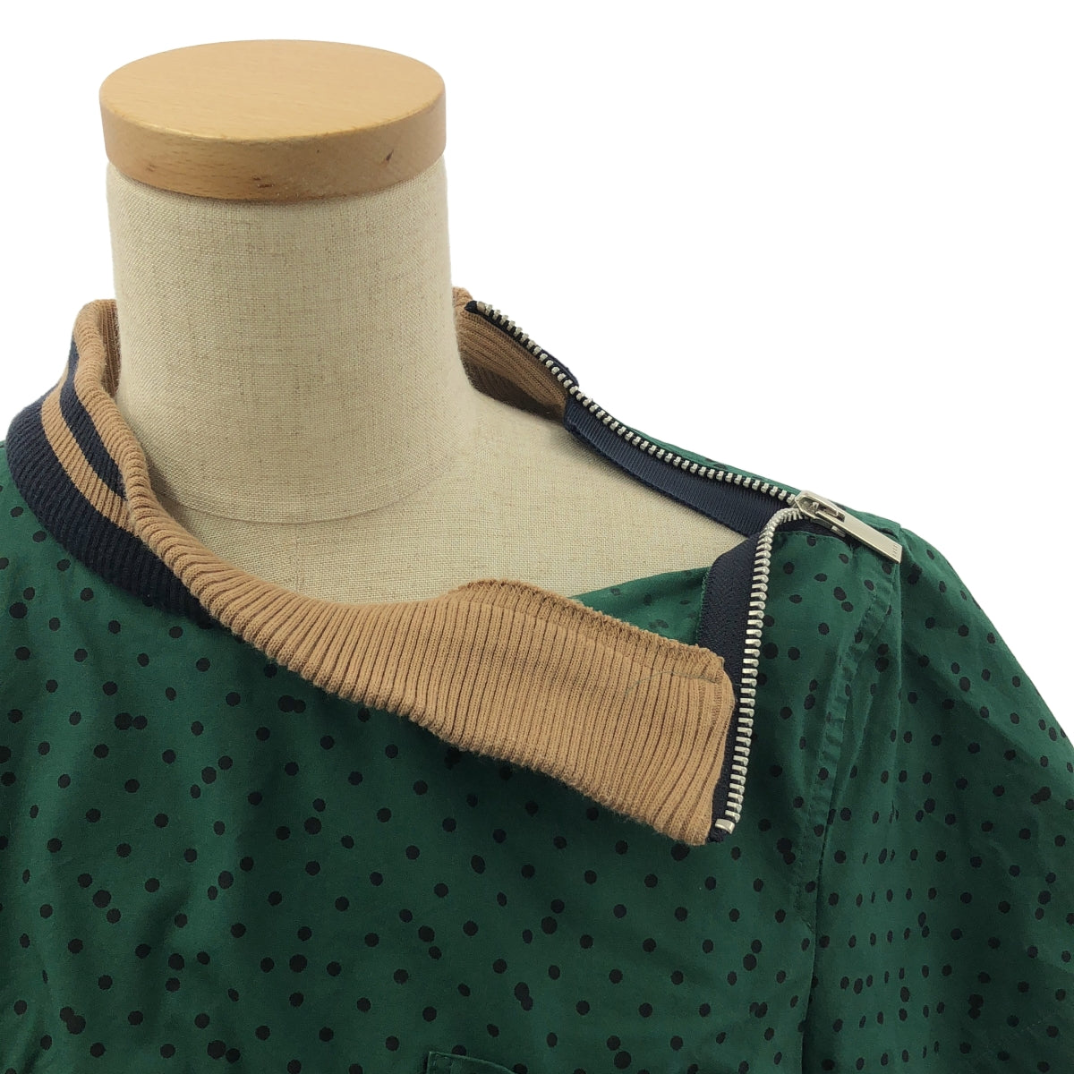 sacai / 사카이 | Polka Dot Top 도트 시어 블라우스 셔츠 | 1 | 여성