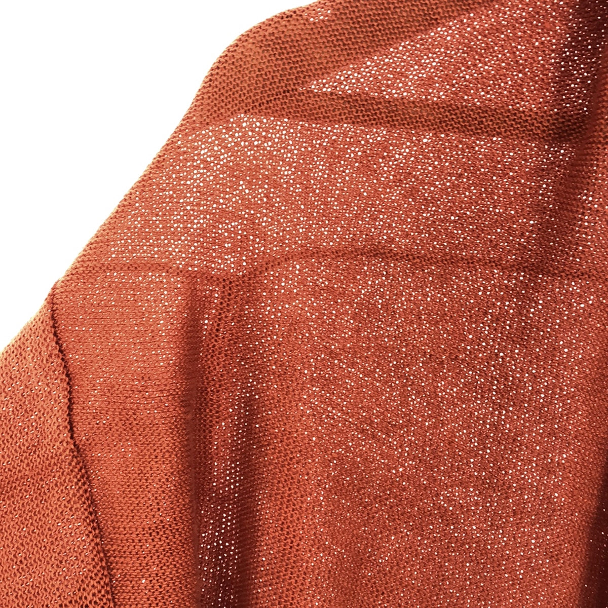 [Good Condition] DANIELA GREGIS / Daniela Gregis | LINO / Linen Shawl Collar Knit Cardigan | F | Orange | Women's