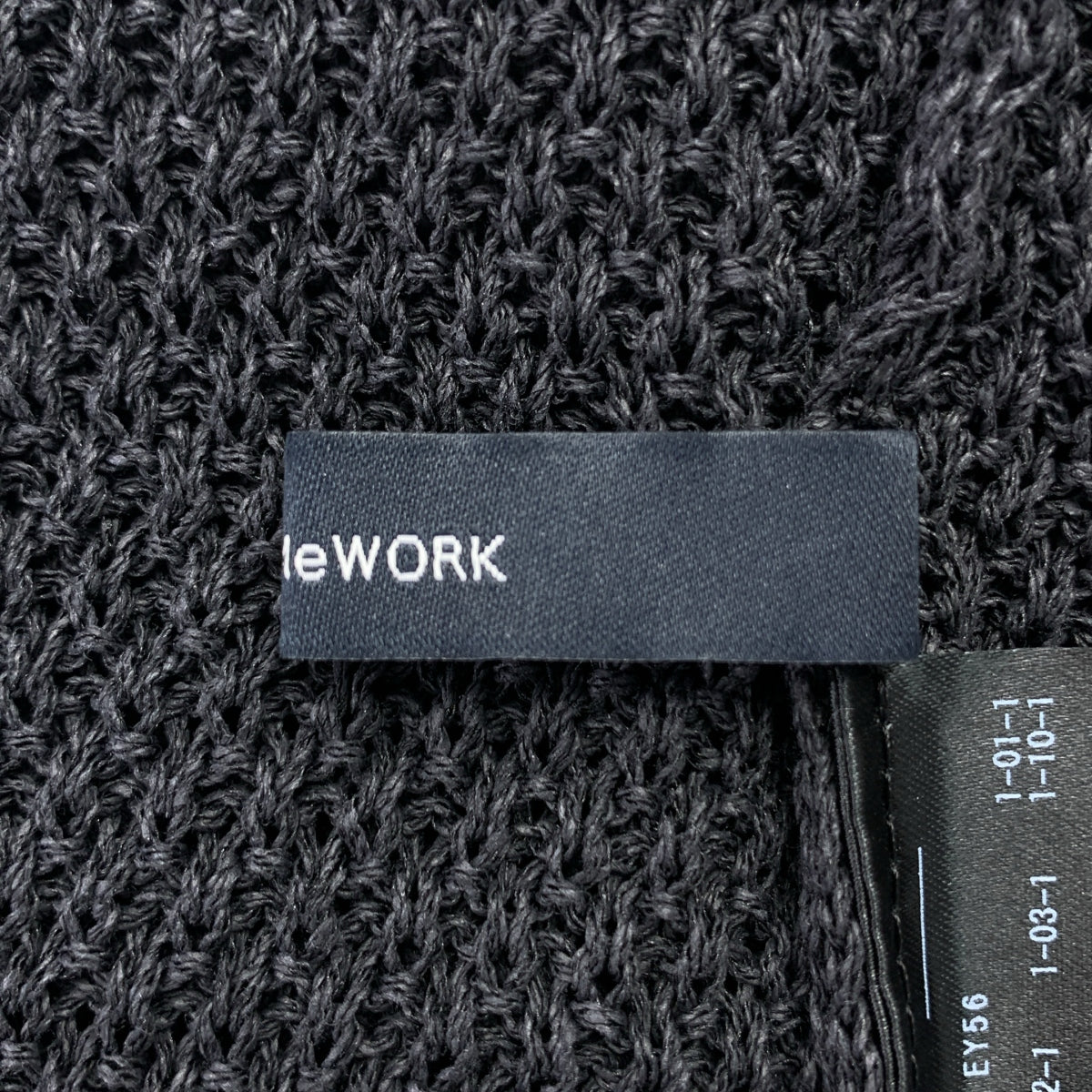 Framework / フレームワーク | 2024SS | カノコ 2WAYBack開き カーディガン | F | ネイビー | レディース