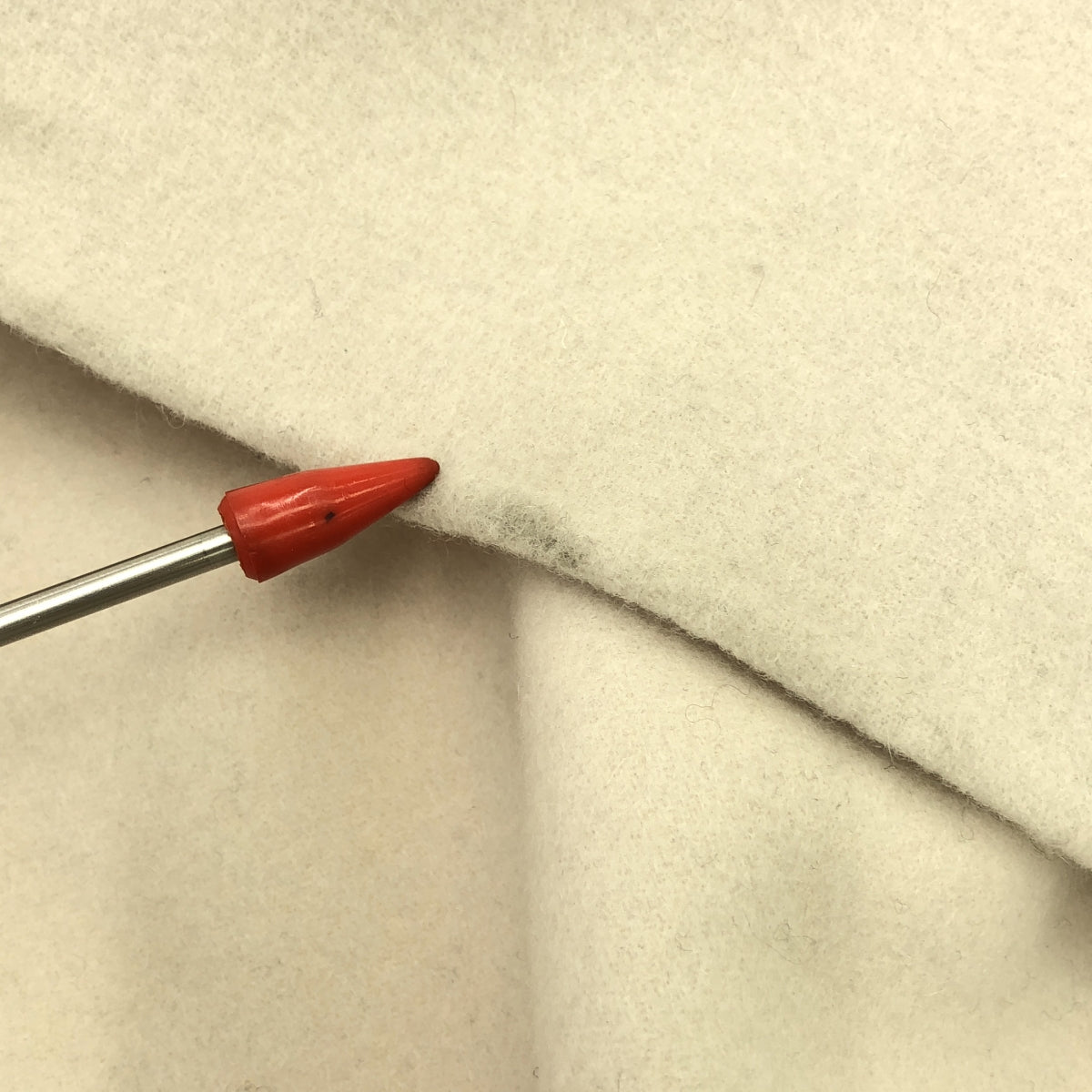 ebure / エブール | カシミヤ混 ロング チェスターコート | 38 | オフホワイト | レディース