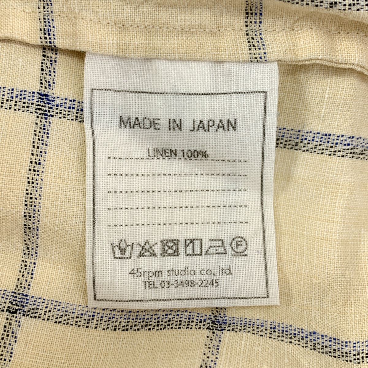 45r / フォーティファイブアール | リネンのドレス / プルオーバー ワンピース |