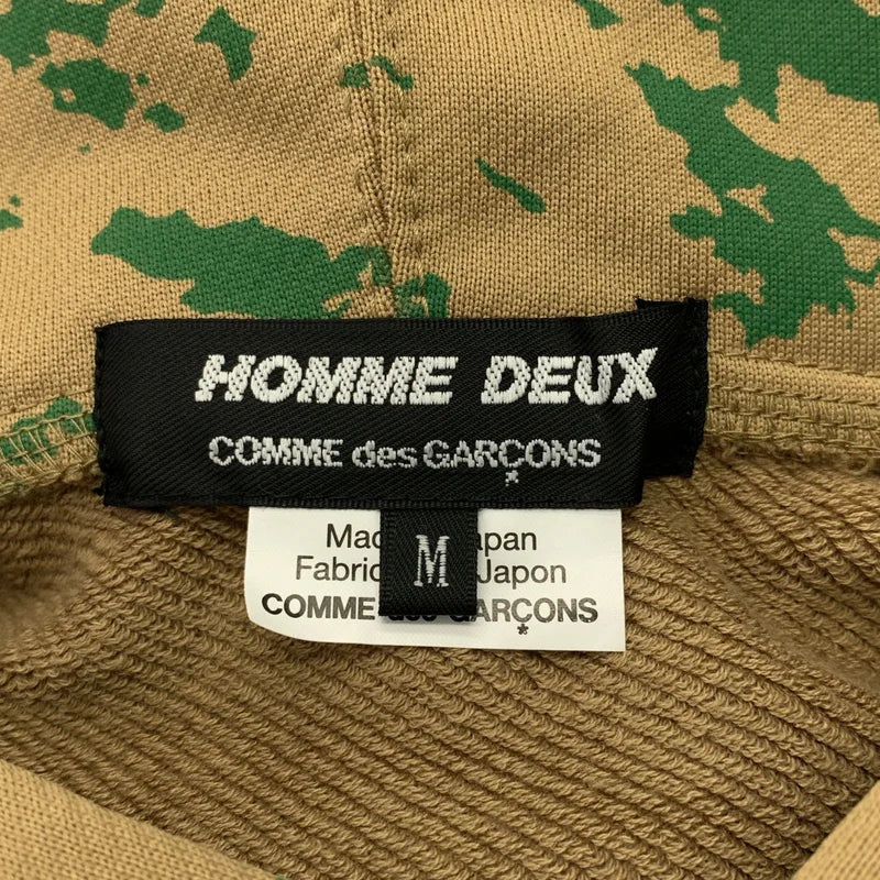 COMME des GARCONS HOMME DEUX / コムデギャルソンオムドゥ | 2024AW | インサイドアウト 総柄 フーデッド パーカ | M | メンズ
