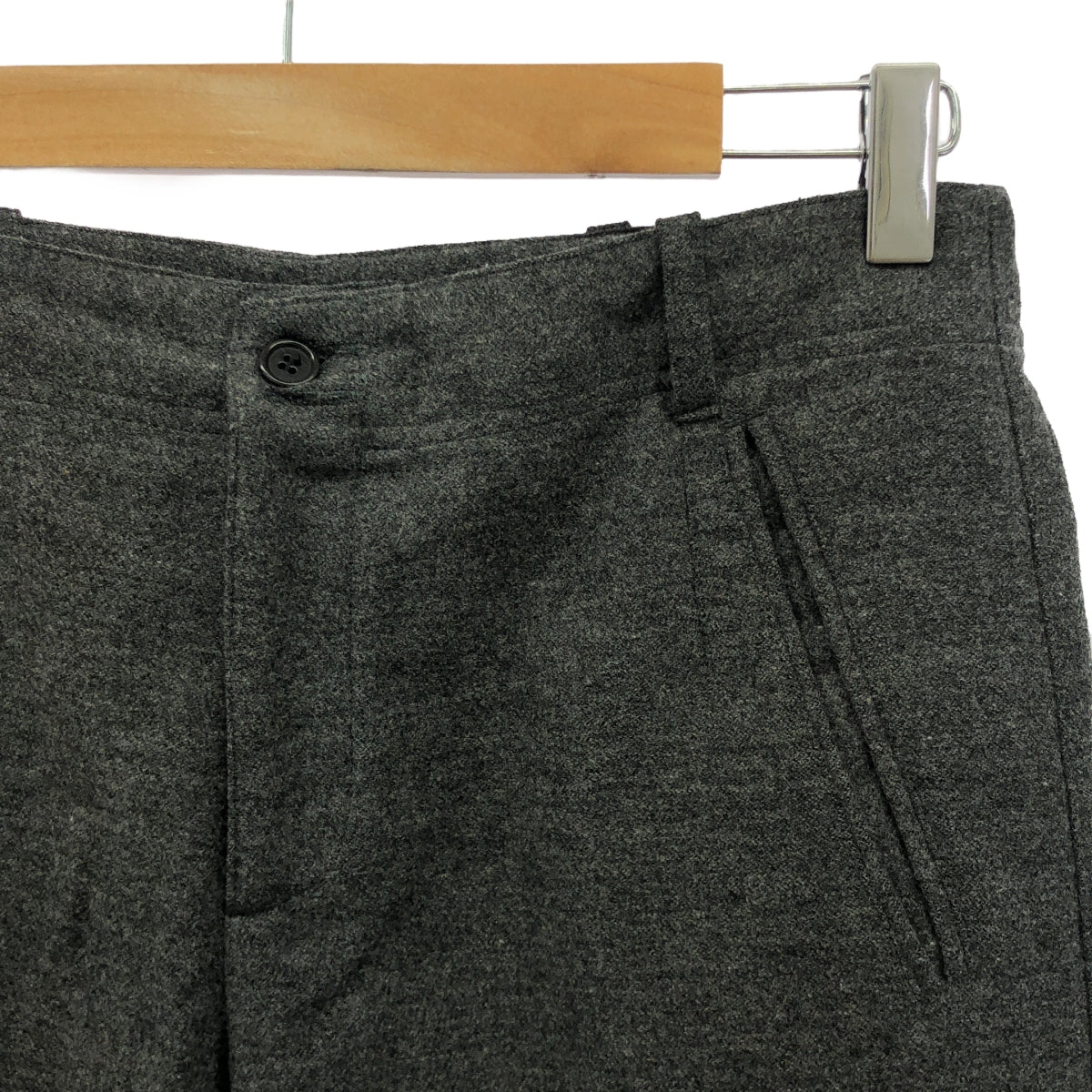 DRIES VAN NOTEN | Wool cashmere slacks | 44 | Men's