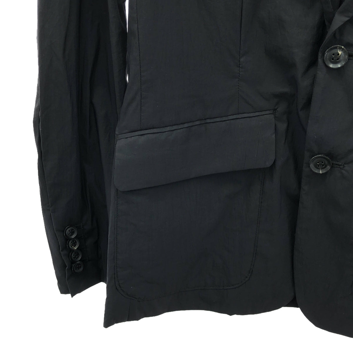 JUN HASHIMOTO | J13 SARASARA JACKET Nylon Smooth Jacket | 2 | Black | Men's