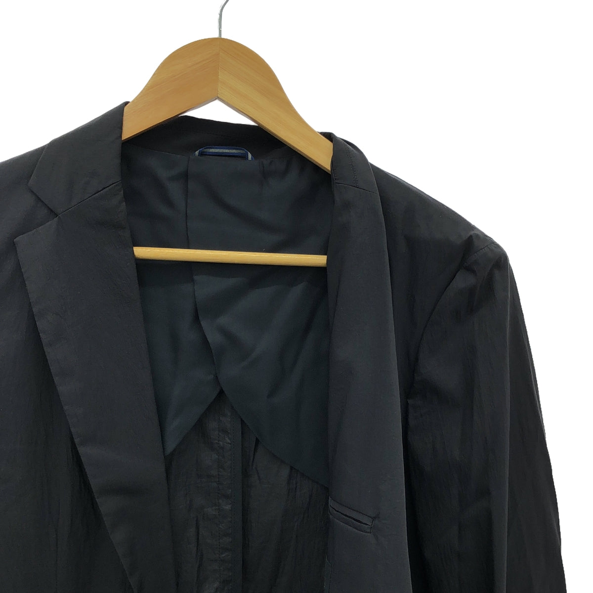 JUN HASHIMOTO | J13 SARASARA JACKET Nylon Smooth Jacket | 2 | Black | Men's