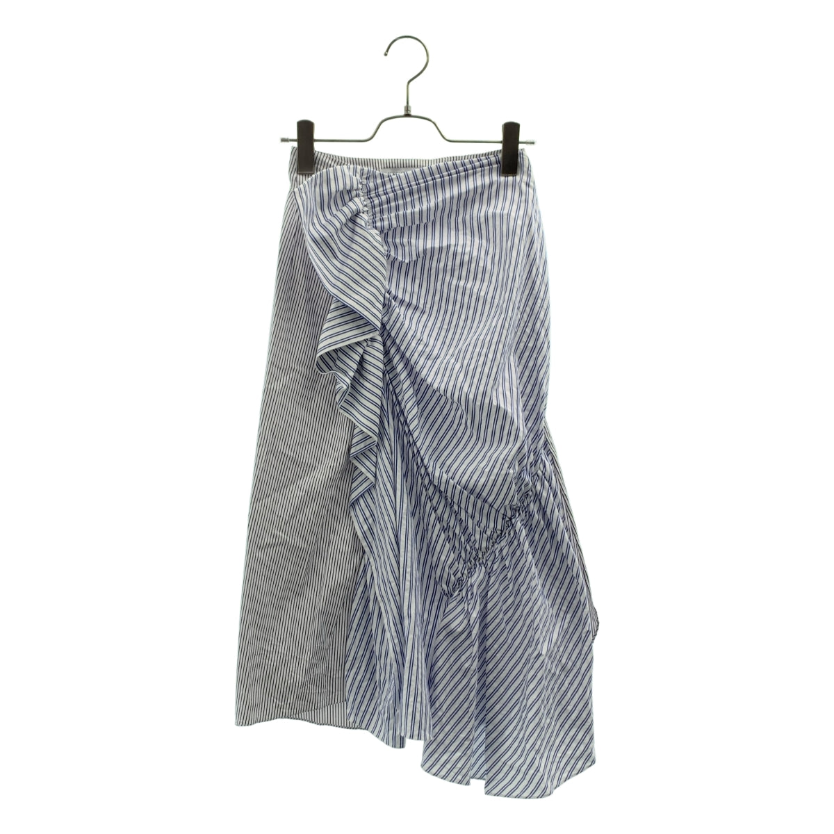 JW Anderson / ジェイダブルアンダーソン | ストライプ ギャザー ロングスカート | UK6 | レディース