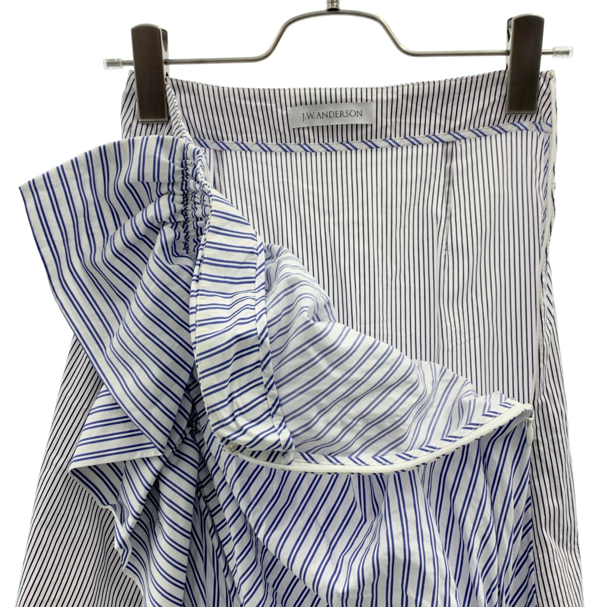 JW Anderson / ジェイダブルアンダーソン | ストライプ ギャザー ロングスカート | UK6 | レディース