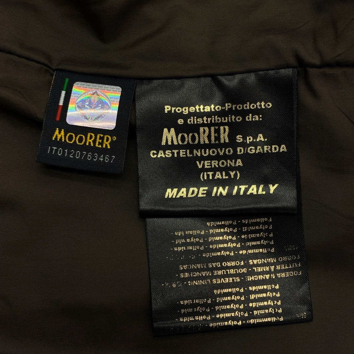 MooRER / 무레 | LANDINI 드리즐러 재킷 블루존 | 50 | 남성