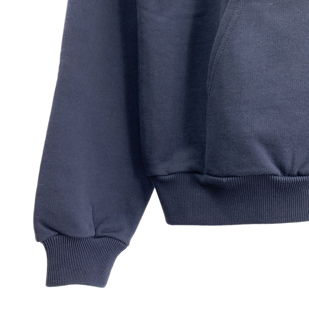 【近全新】巴黎世家 | Campaign Logo套頭連帽衫 | XXS碼 | 海軍藍 | 女款