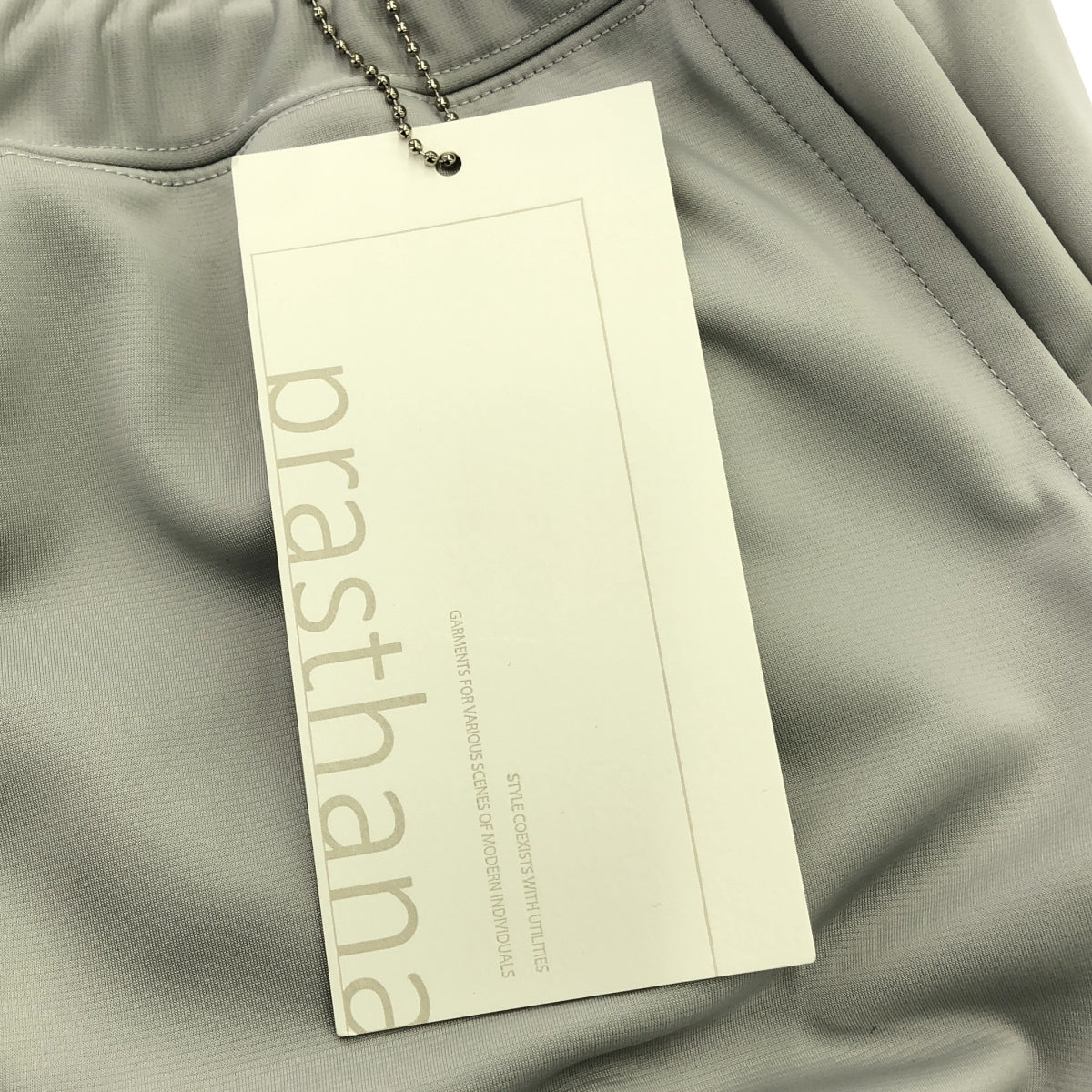 [New] prasthana / Prasthana | tech jersey yoga pants / pants | M | gray | men's