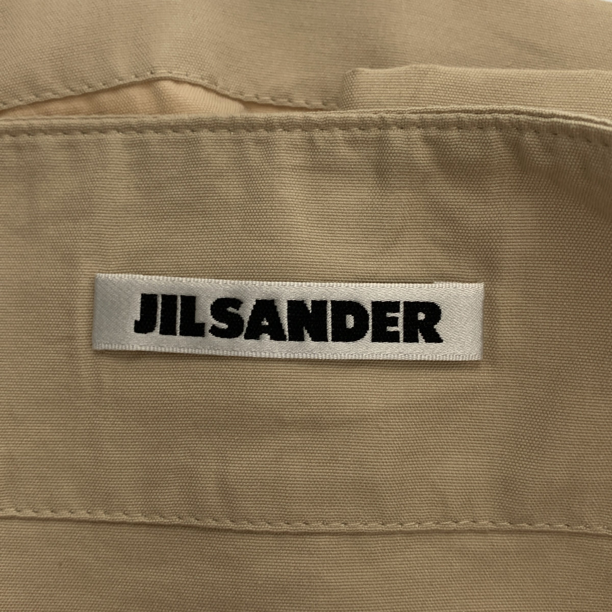 JIL SANDER / 질썬더 | 코튼 실크 롱 스커트 | 36 | 여성
