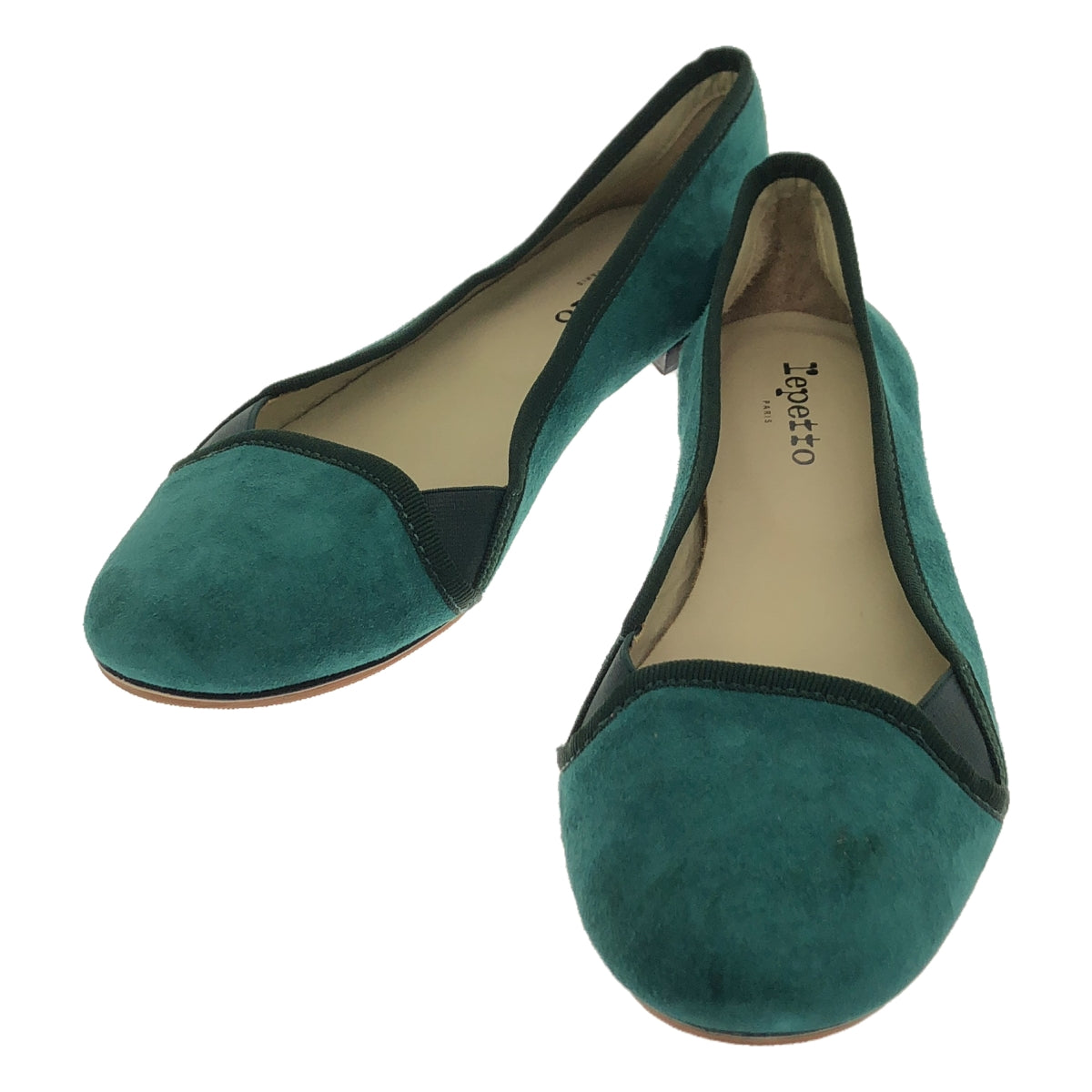 repetto | Suede leather flat pumps | 39 | Women's