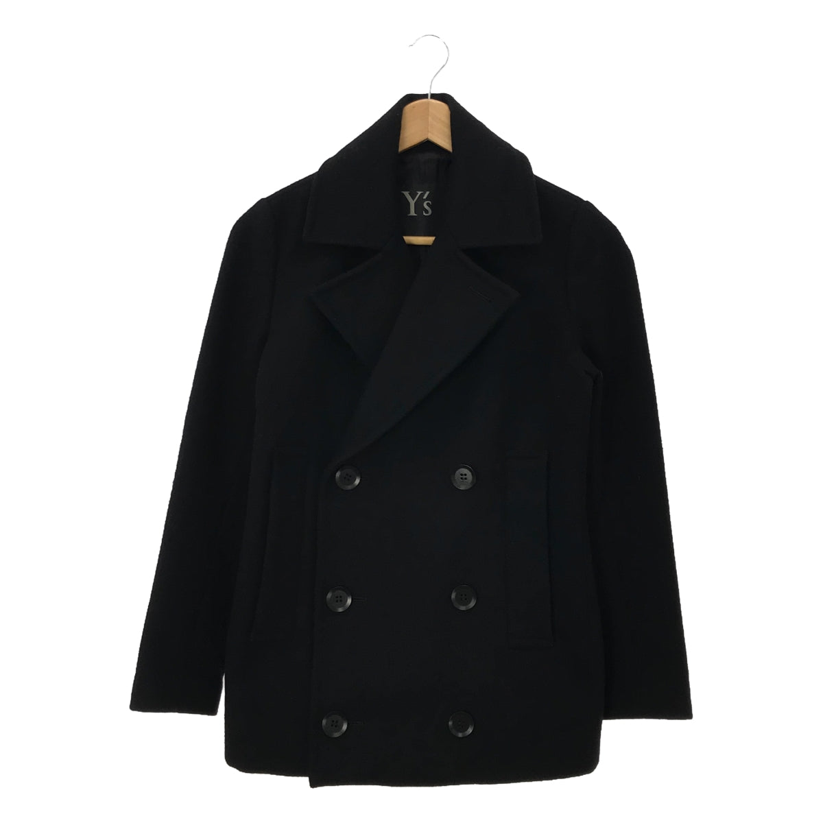 Y's / Y's Yohji Yamamoto | Cashmere blend wool P-coat double jacket | 1 | Women's