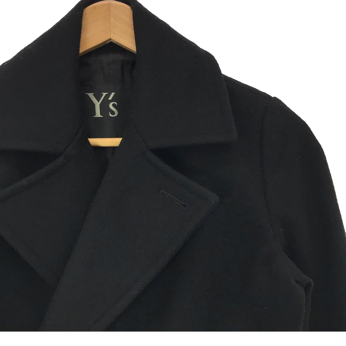 Y's / Y's Yohji Yamamoto | Cashmere blend wool P-coat double jacket | 1 | Women's