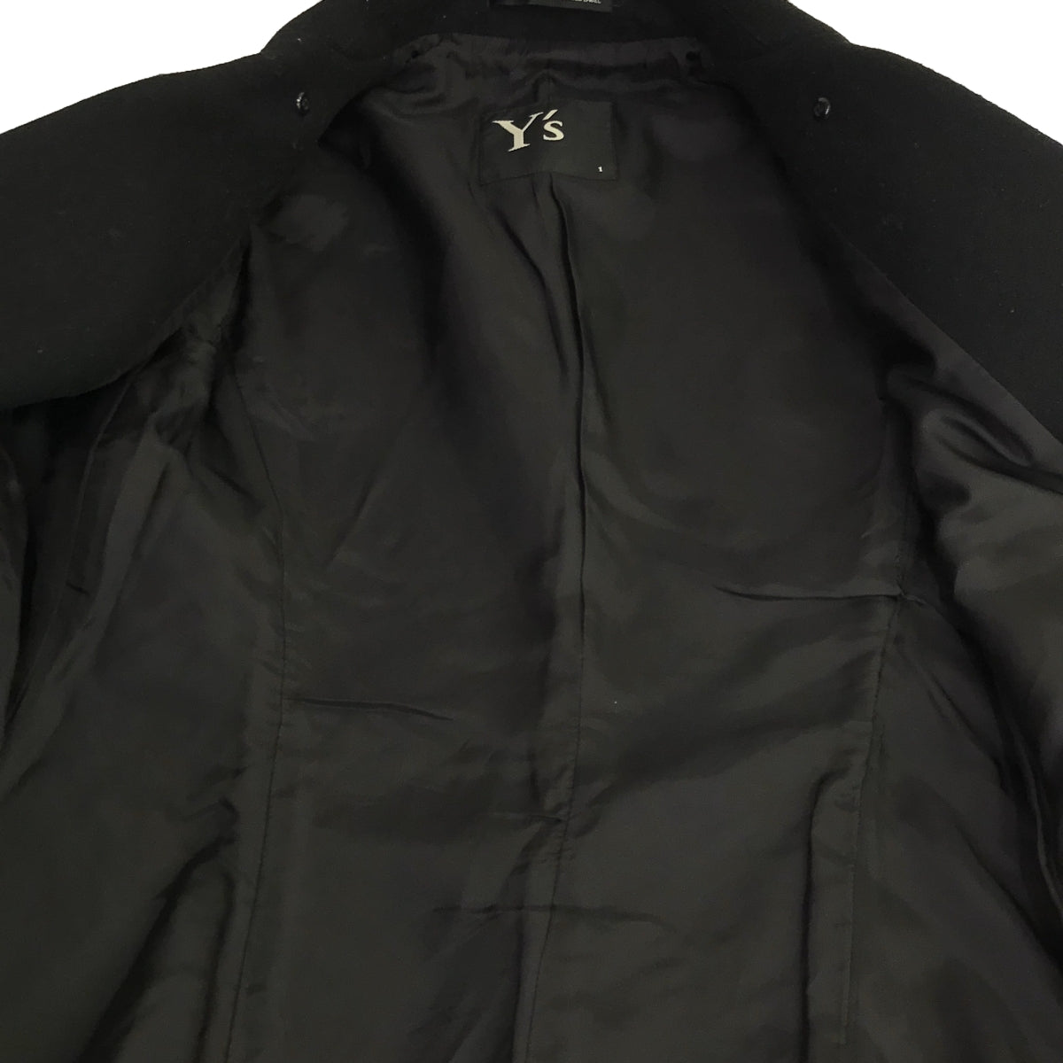 Y's / Y's Yohji Yamamoto | Cashmere blend wool P-coat double jacket | 1 | Women's