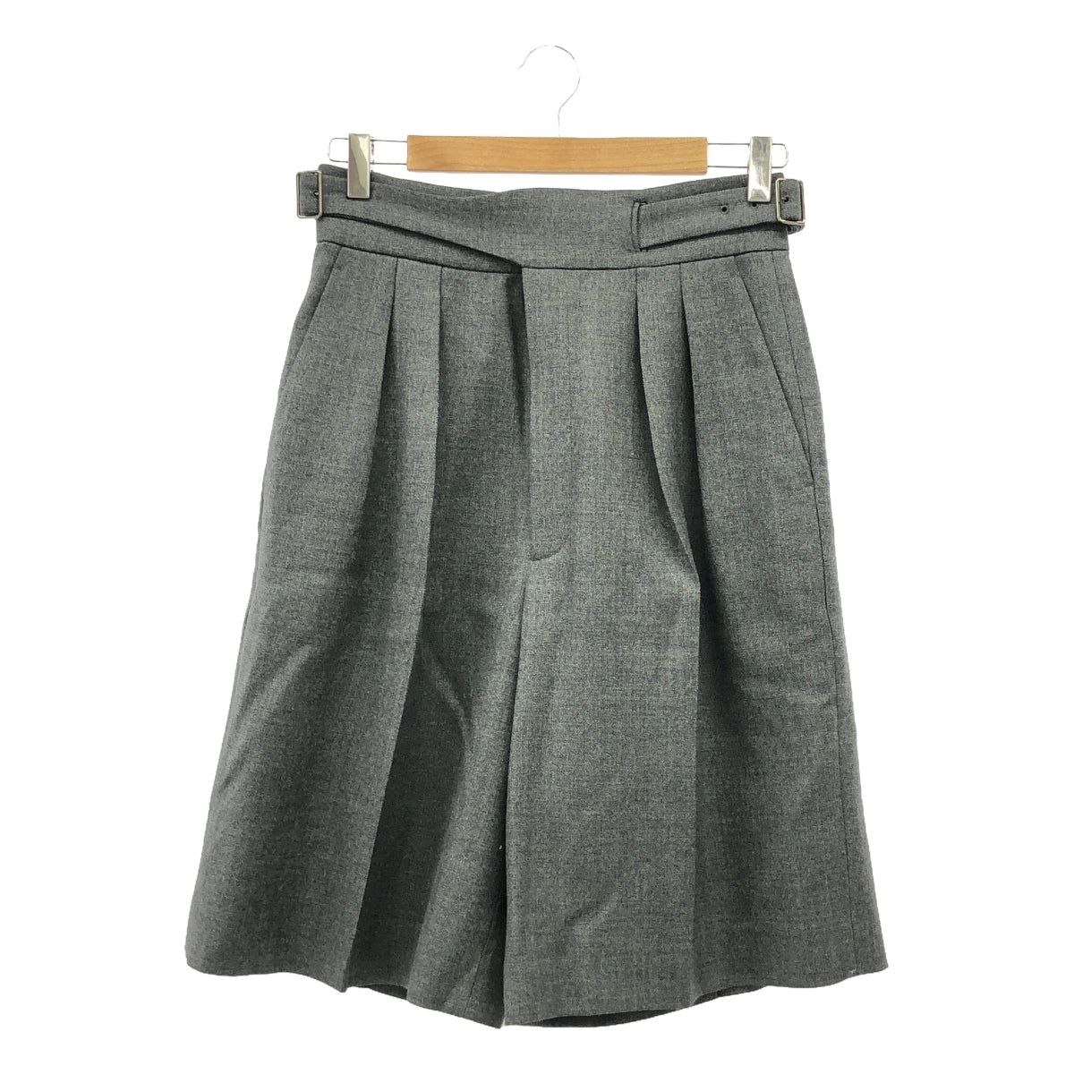 [狀況良好] AP STUDIO | 2023秋冬 |乾羊毛廓爾喀圖案 |全襯裡 |尺寸 38 |灰色 |女性的