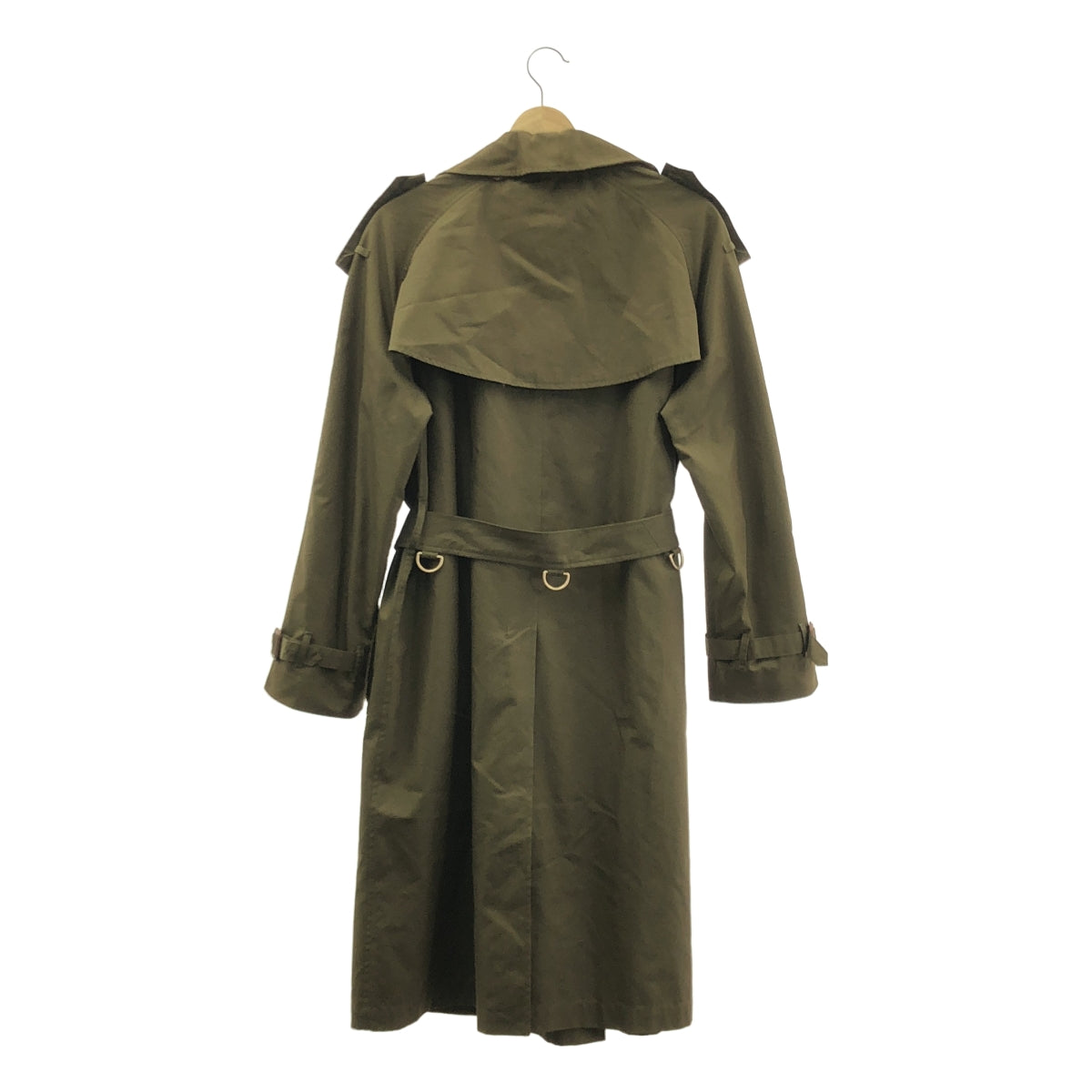 BURBERRY カーキベージュ トレンチコート トレンチコート コットン カーキベージュ バーバリー – RECLO