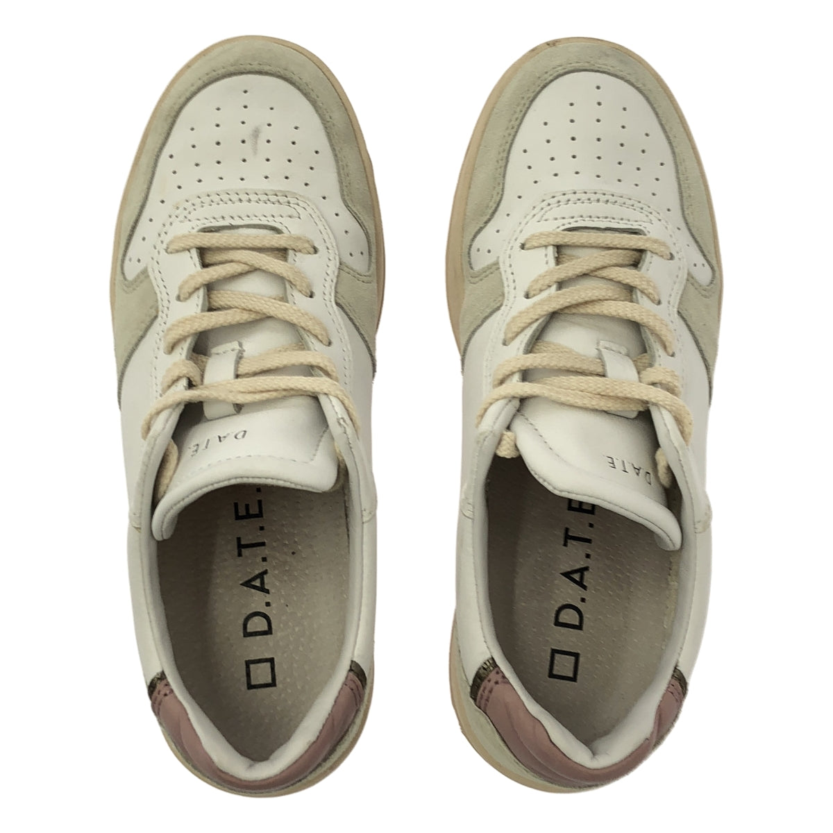 DATE | COURT 真皮運動鞋 | 尺寸 22.5 |