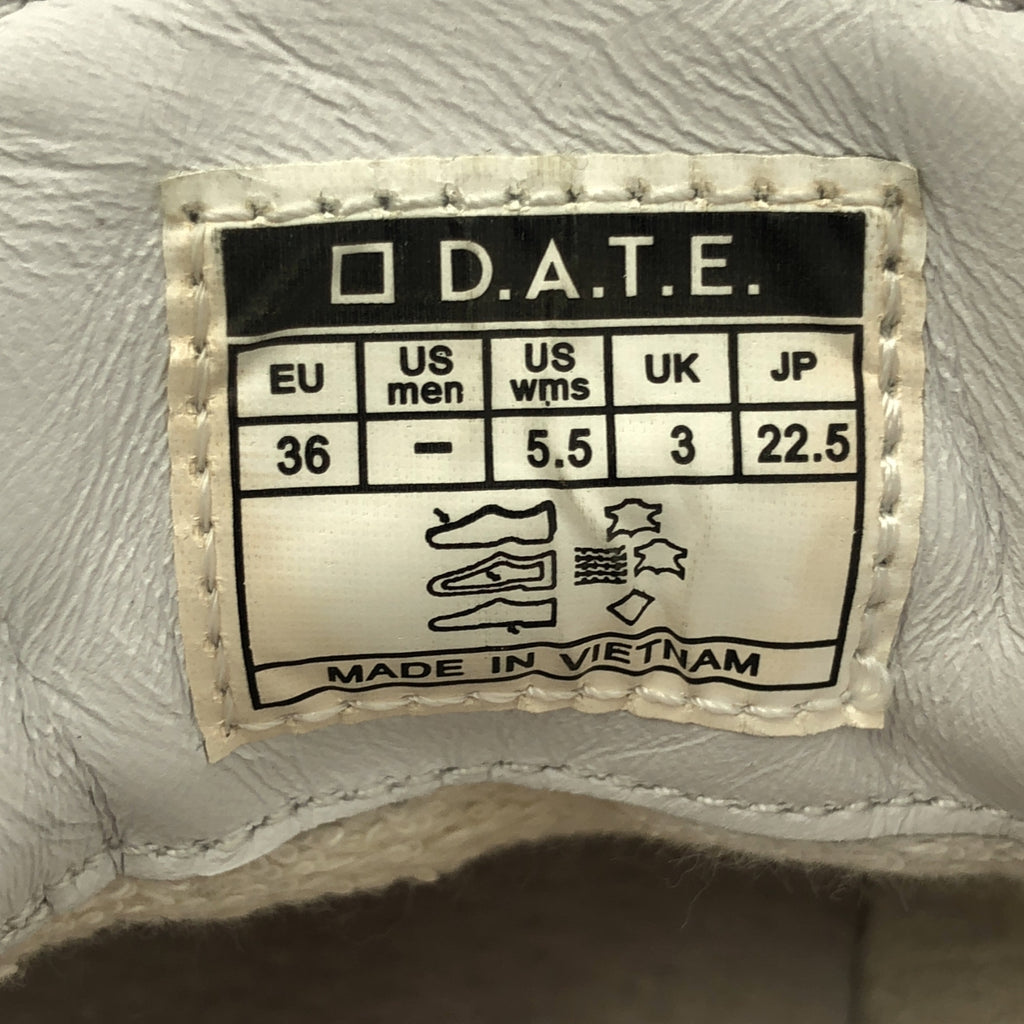DATE | COURT 真皮運動鞋 | 尺寸 22.5 |