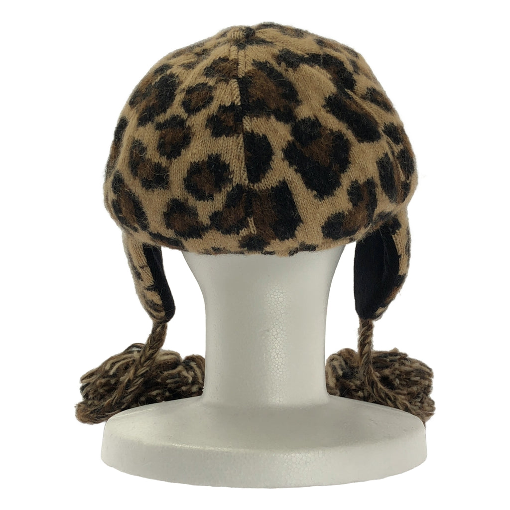 ALANUI | 豹紋針織帽 |