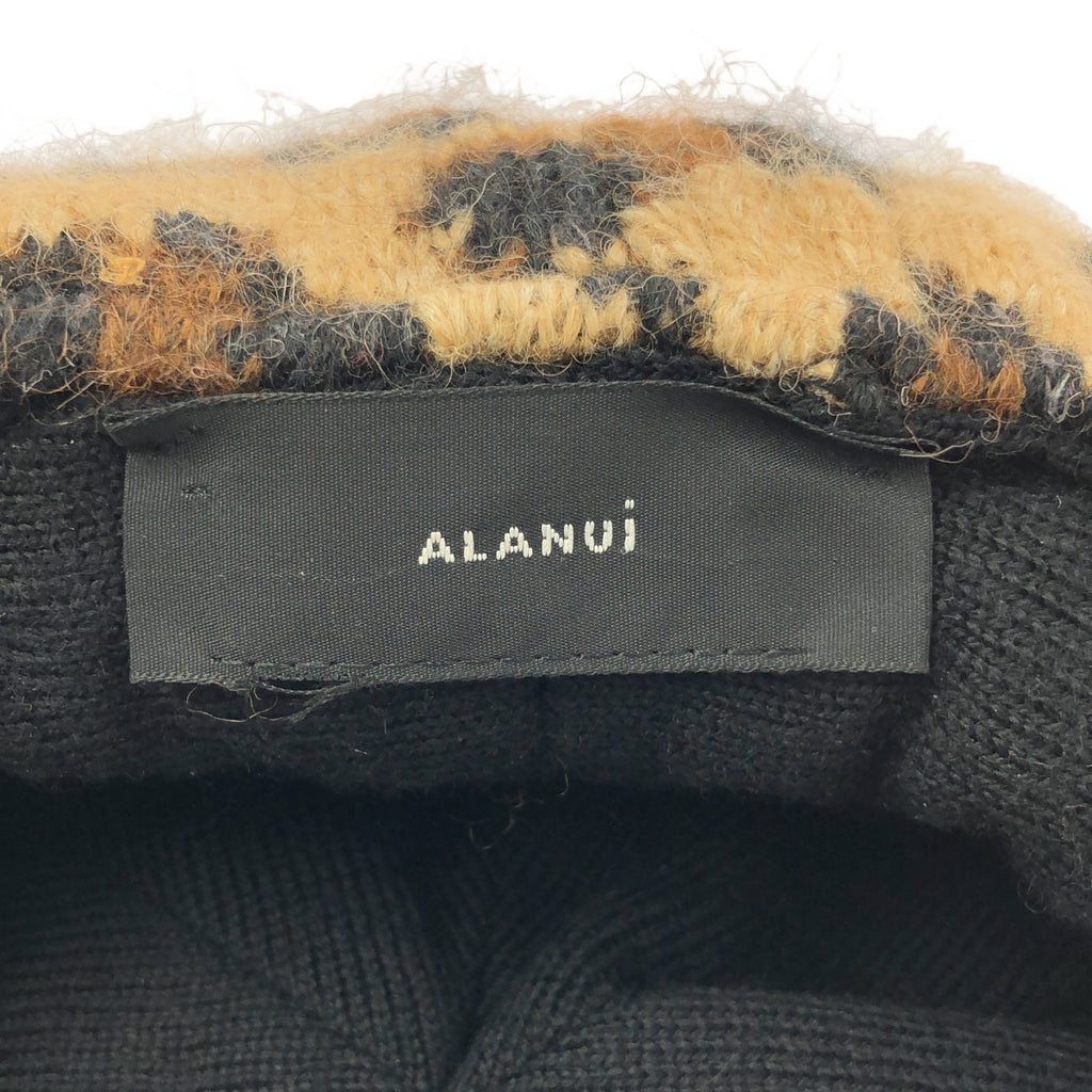ALANUI | 豹紋針織帽 |