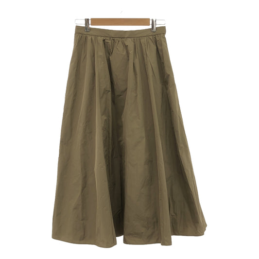 NIJYUSANKU / 23ku | Lumiere Taffeta Flared Skirt | 38 | Women's