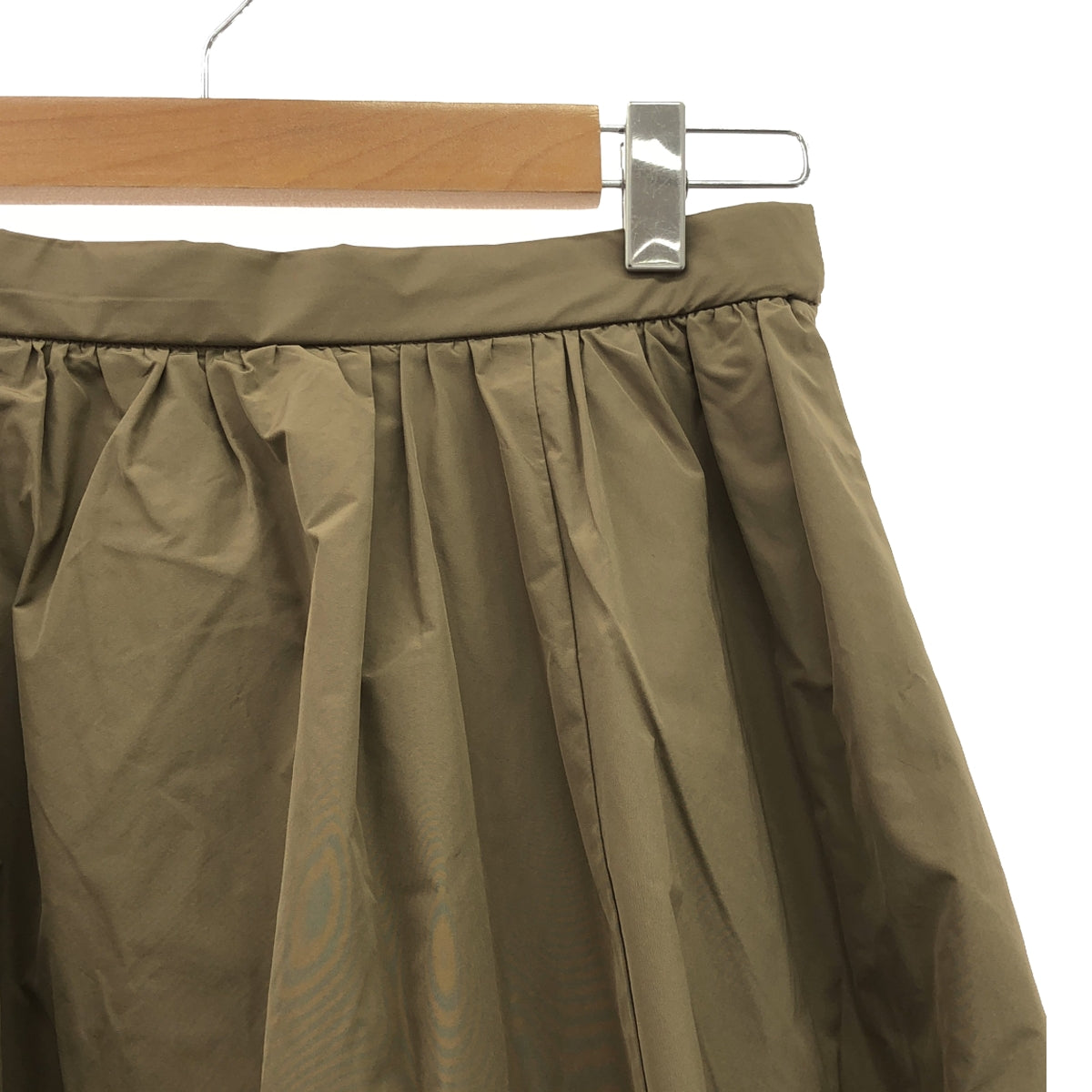 NIJYUSANKU / 23ku | Lumiere Taffeta Flared Skirt | 38 | Women's