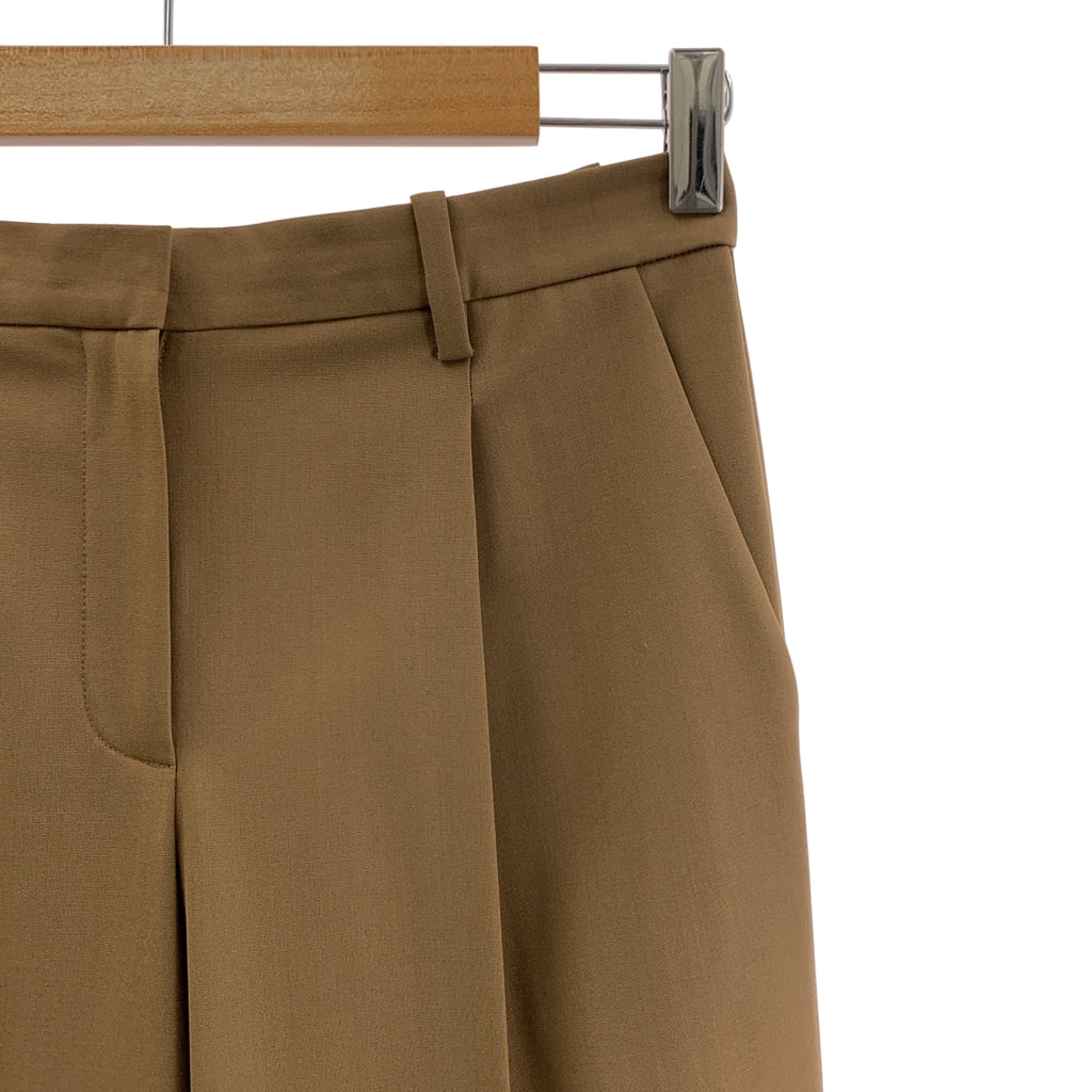 【成色極佳】Theory | 可追溯羊毛長褲 | 2碼 | 棕色 | 女款