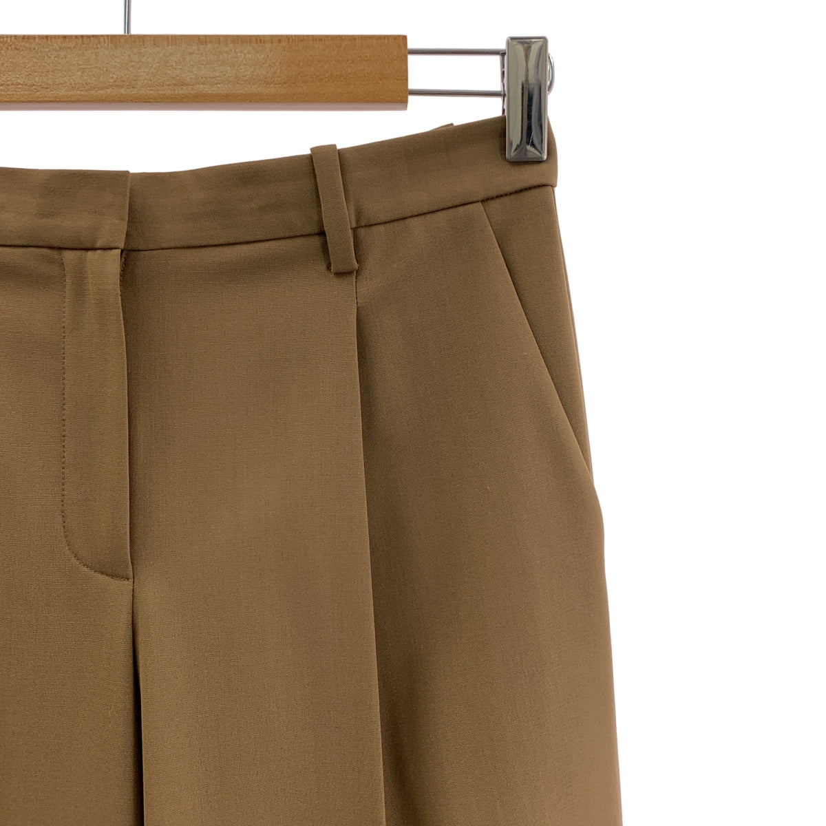 【美品】  theory / セオリー | TRACEABLE WOOL パンツ | 2 | ブラウン | レディース