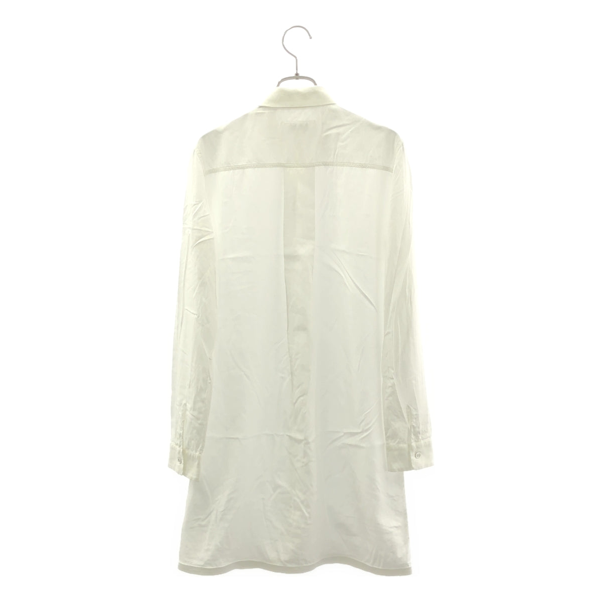 MM6 Maison Margiela / MM6 馬吉拉時裝屋 | 人造絲長版襯衫 | 42 | 白色 | 女款