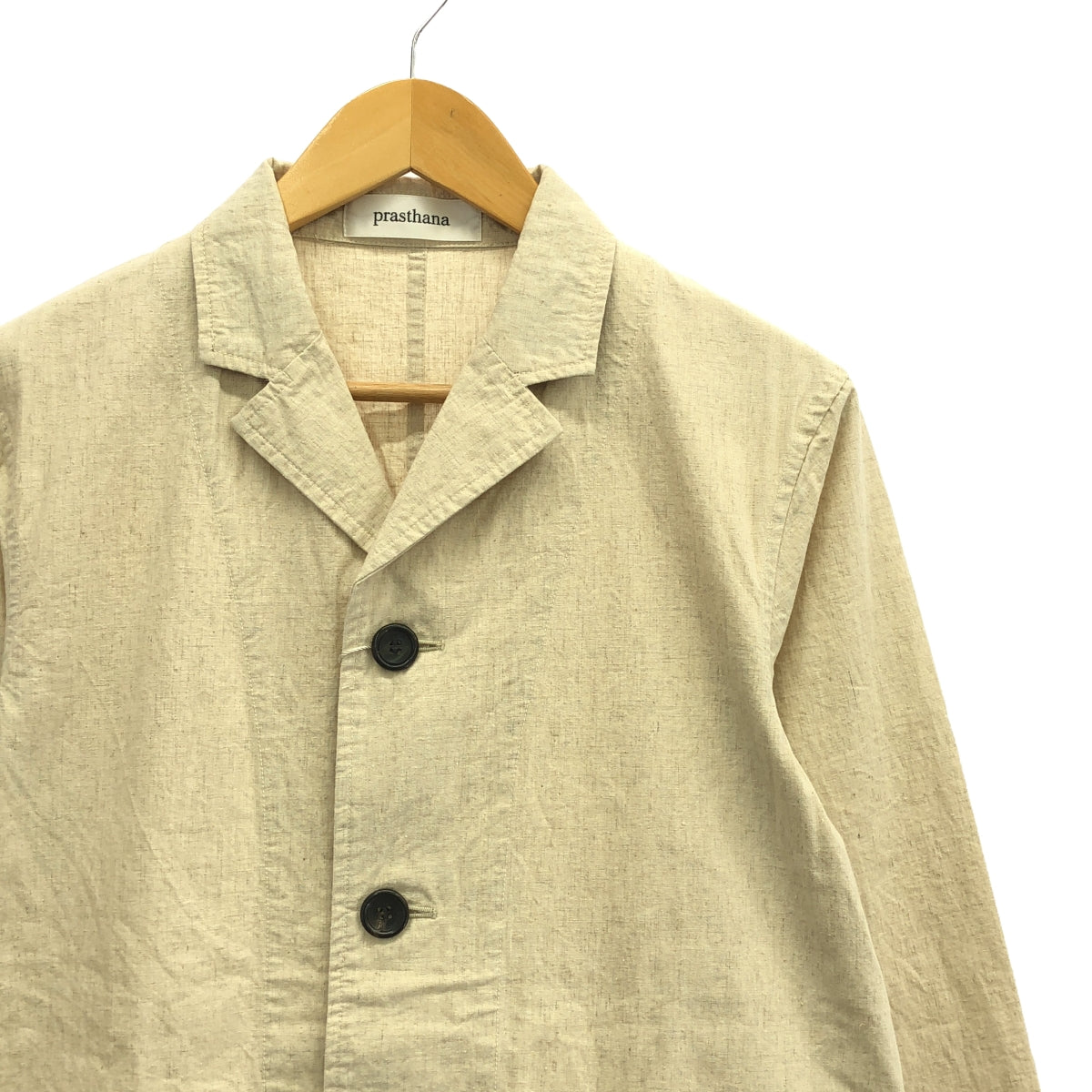 【新品】  prasthana / プラスターナ | C/L atelier coat | M | ベージュ | メンズ