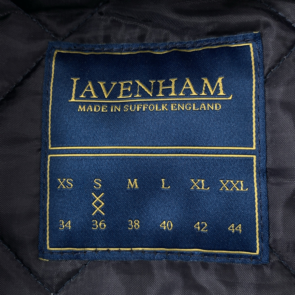 LAVENHAM | 羊毛絎縫外套 | S碼 | 男款