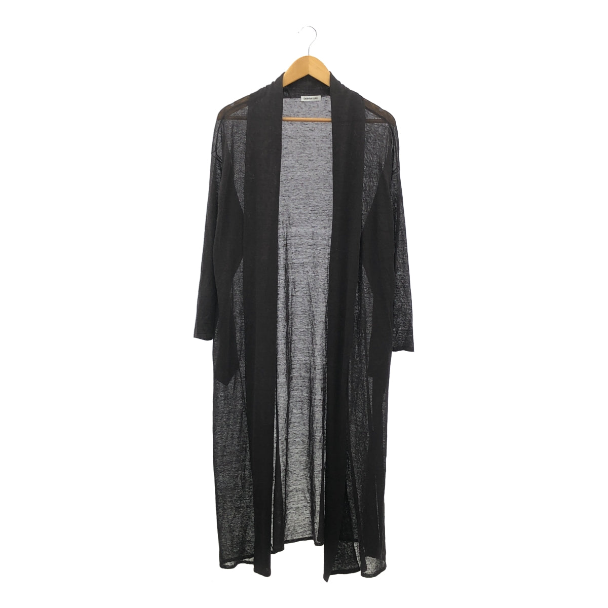 我喜歡的每一天。 | 2024SS | Deuxieme Classe Leeway 透視長版開襟衫 | F 碼 | 棕色 | 女款